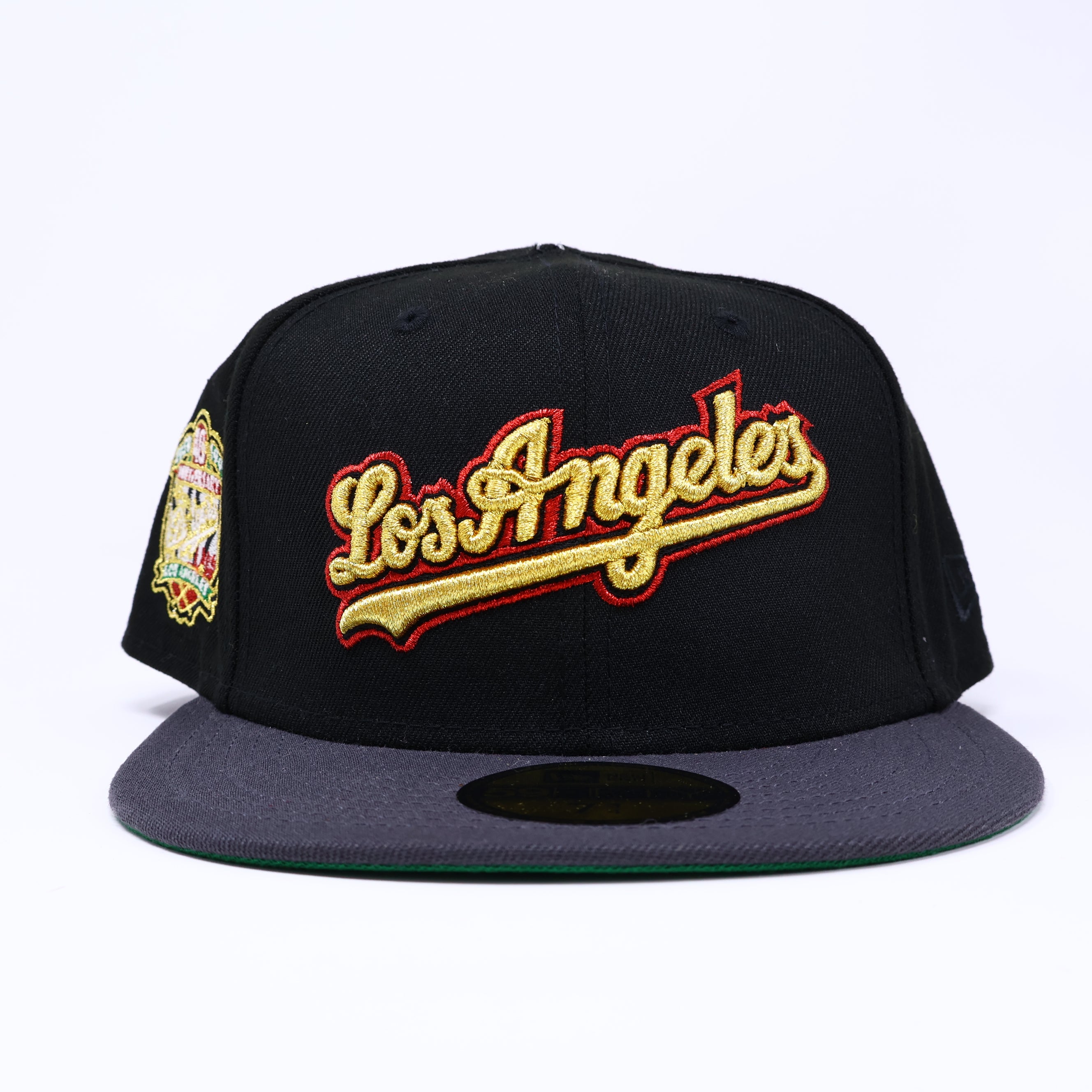 DFCT 3/4 Black Los Angeles Dodgers 40th Anniversary 59fifty New Era Fitted Hat Cap