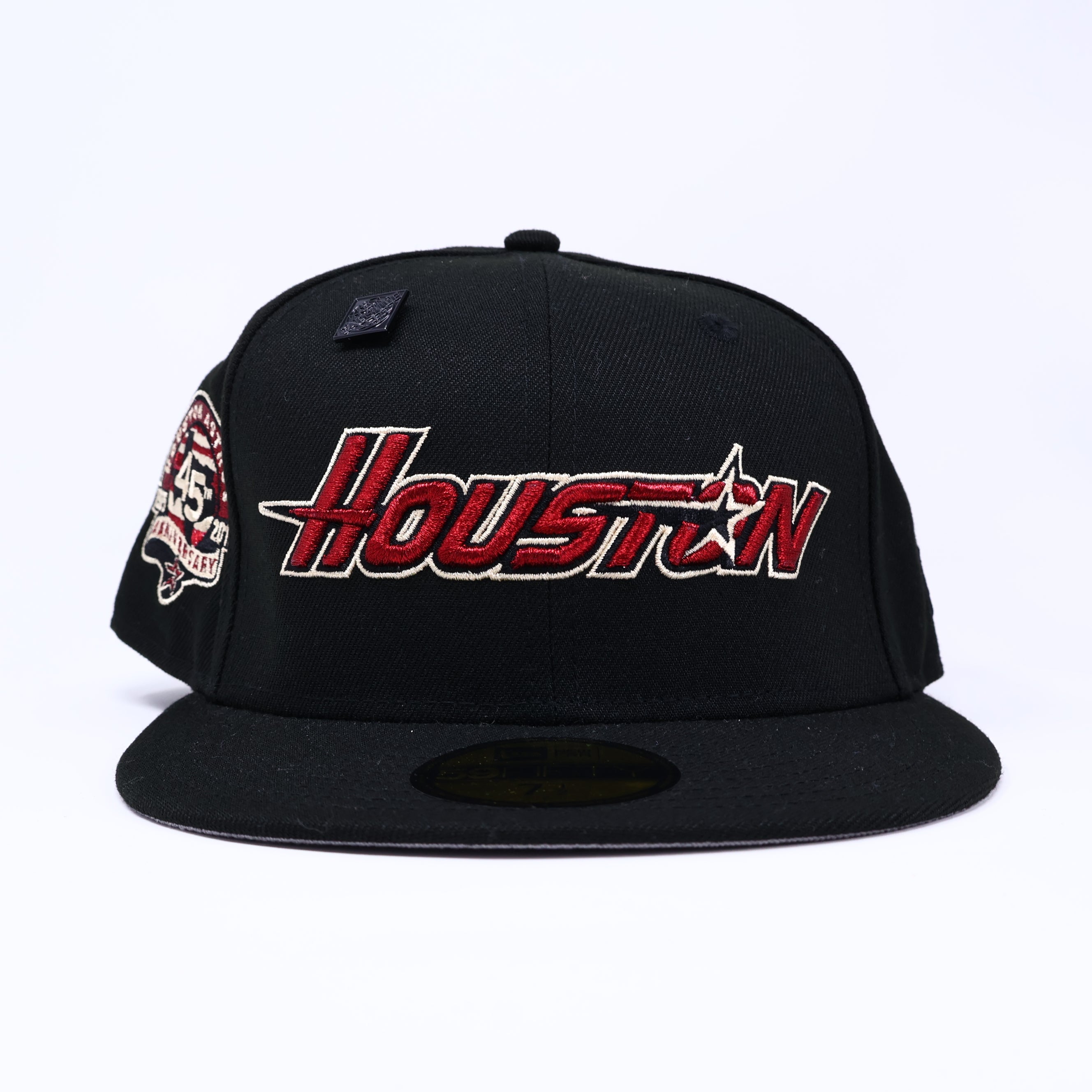 NEW Black Houston Astros 45th Anniversary Capsule 59FIFTY New Era Fitted Hat