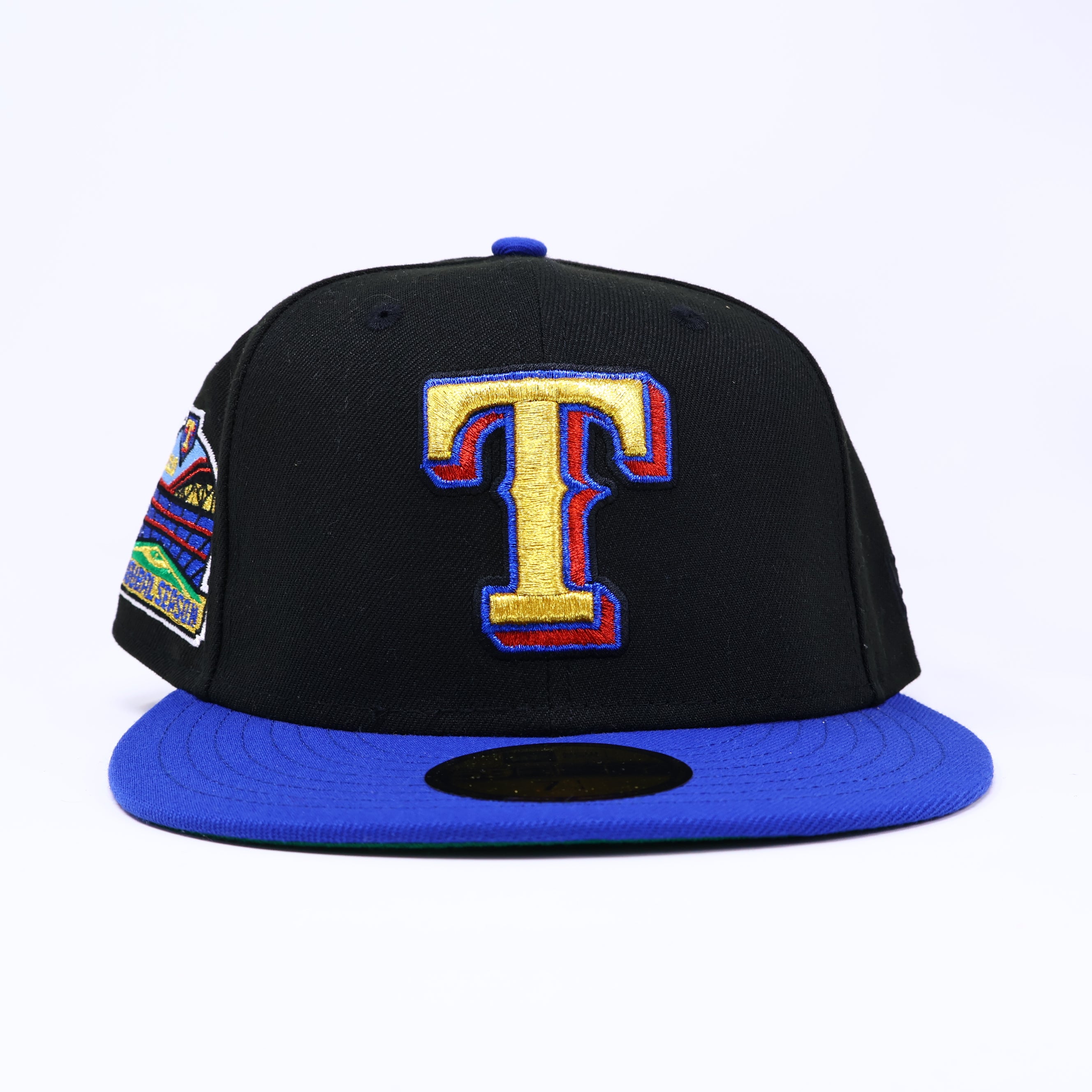 NWT 1/4 Black Dallas Texas Rangers 2020 Inaugural Season 59fifty New Era Fitted Hat Cap