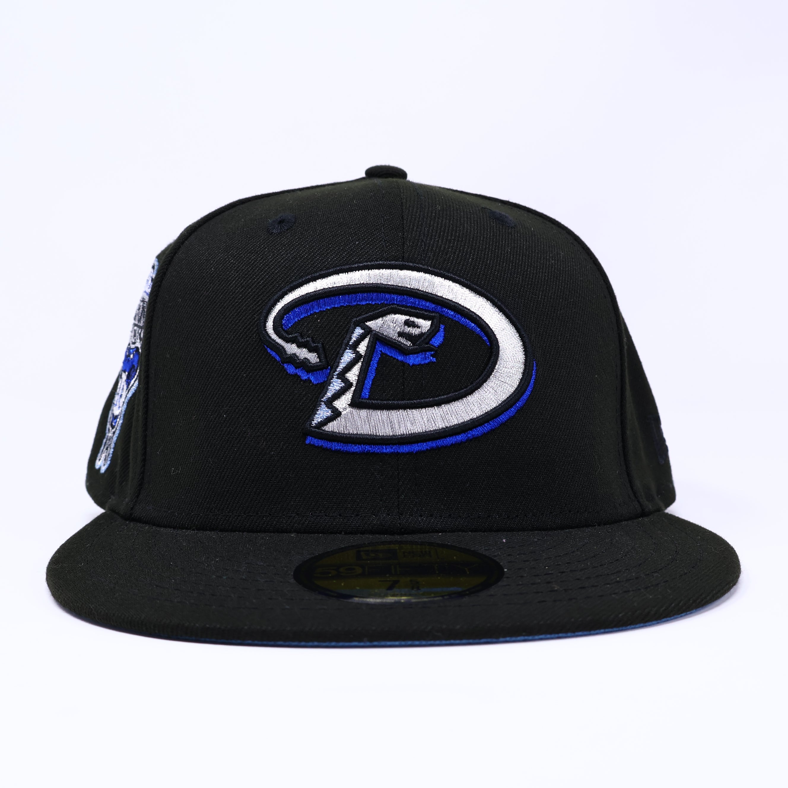 NWT 5/8 Black Arizona Diamondbacks 1998 Inaugural Season 59fifty New Era Fitted Hat Cap