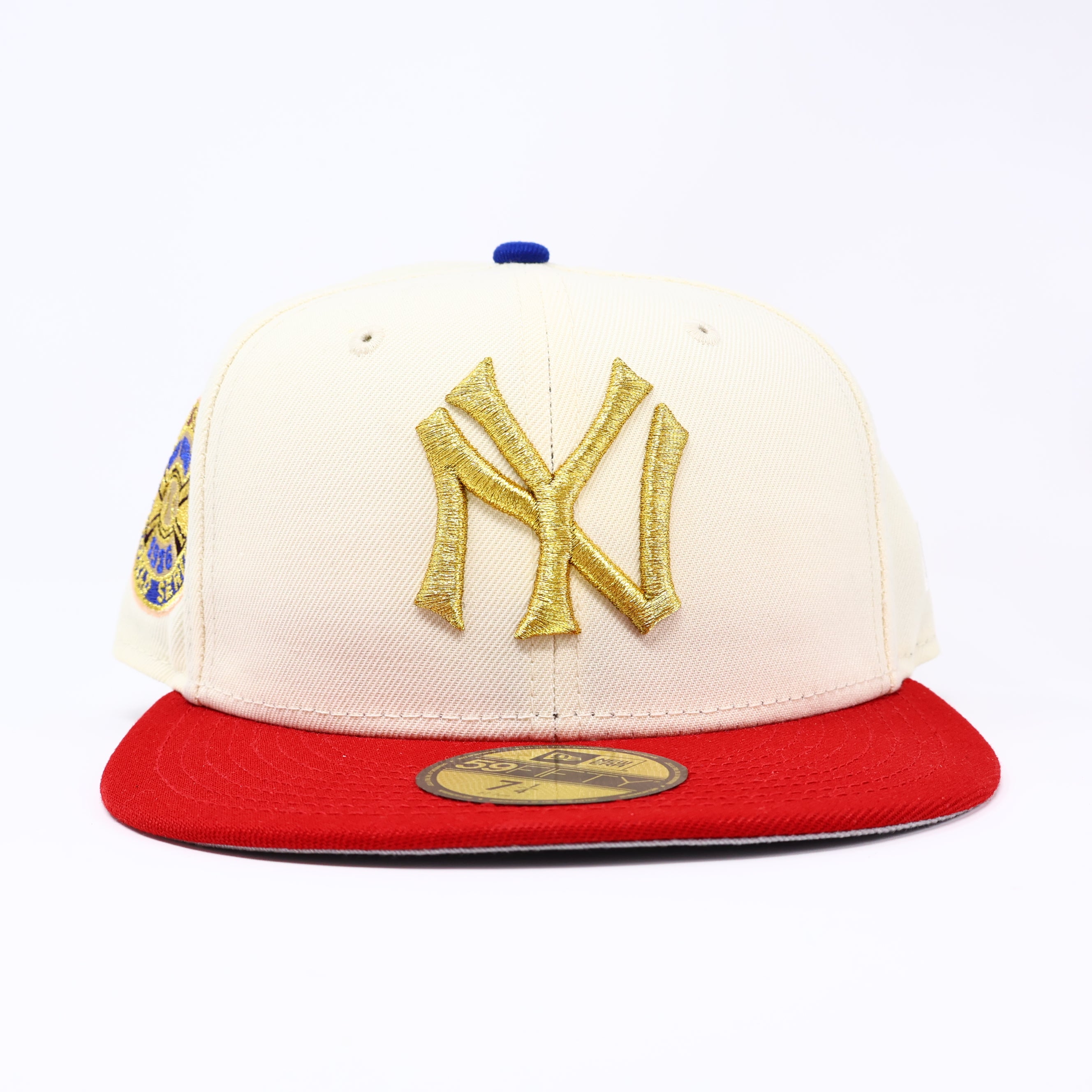 NWT 1/4 Chrome New York Yankees 1936 World Series 59fifty New Era Fitted Hat Cap