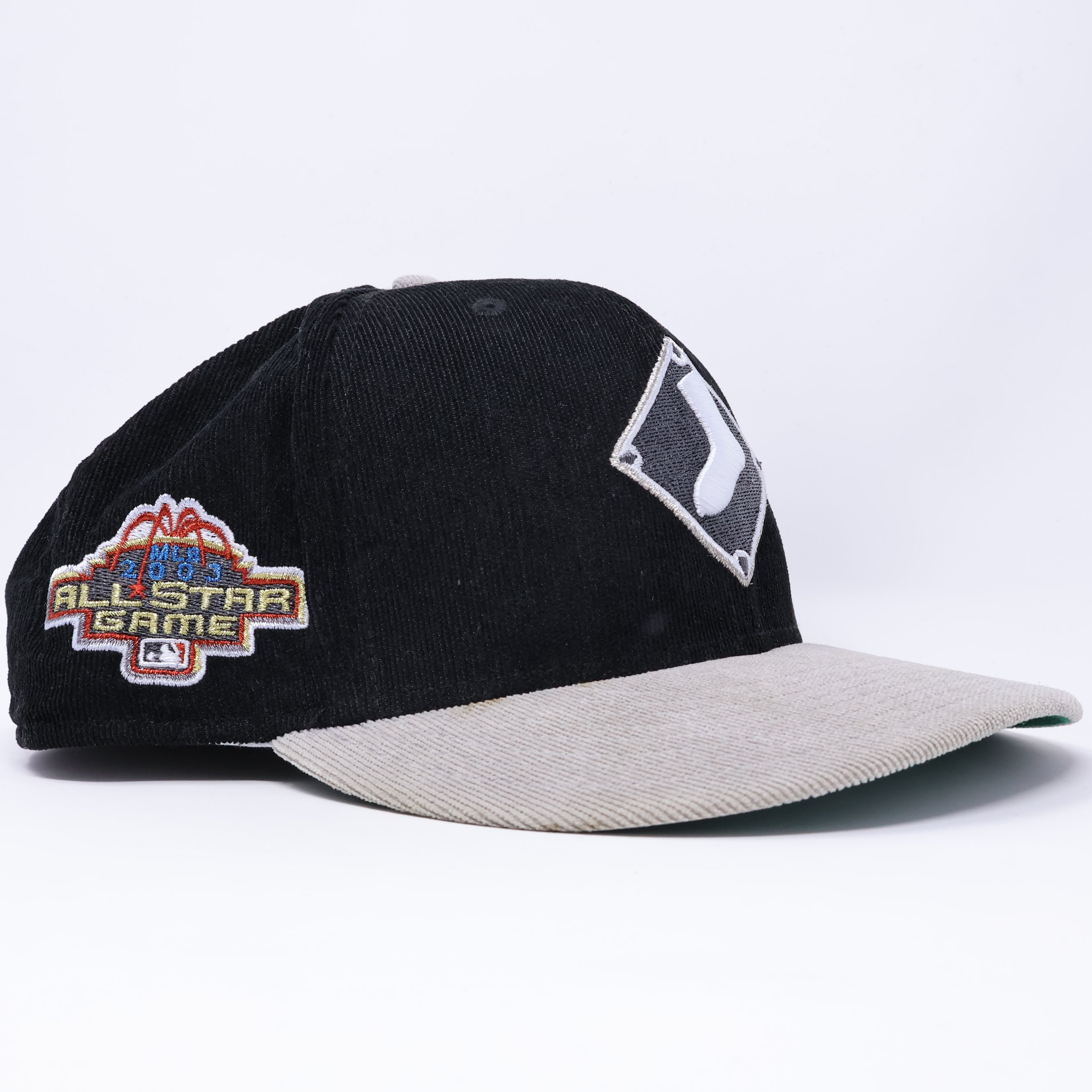 USED 3/8 Black Chicago White Sox 2003 All-Star Game 59fifty New Era Fitted Hat Cap