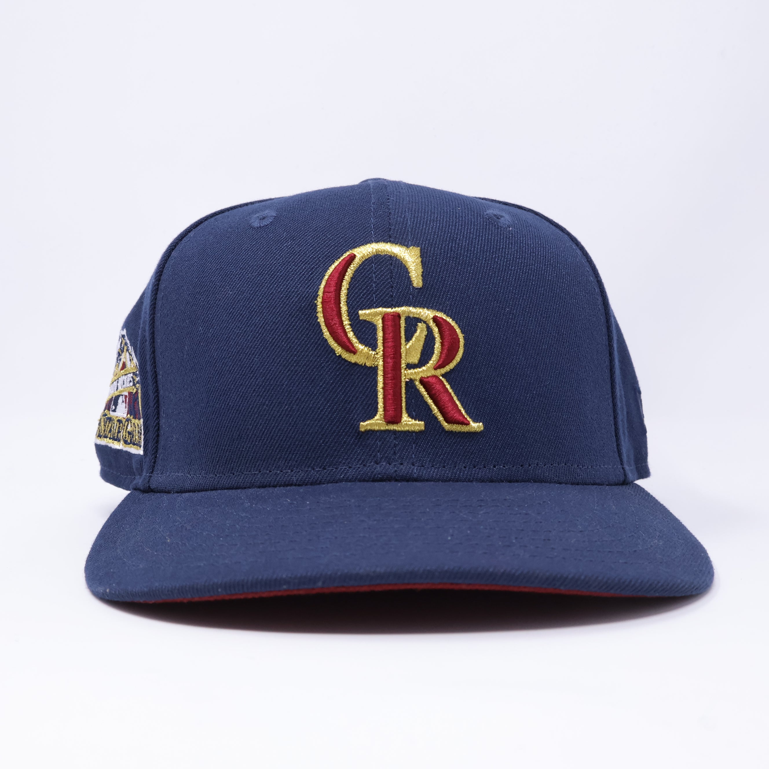 USED 3/8 Navy Colorado Rockies All-Star Game 59fifty New Era Fitted Hat Cap