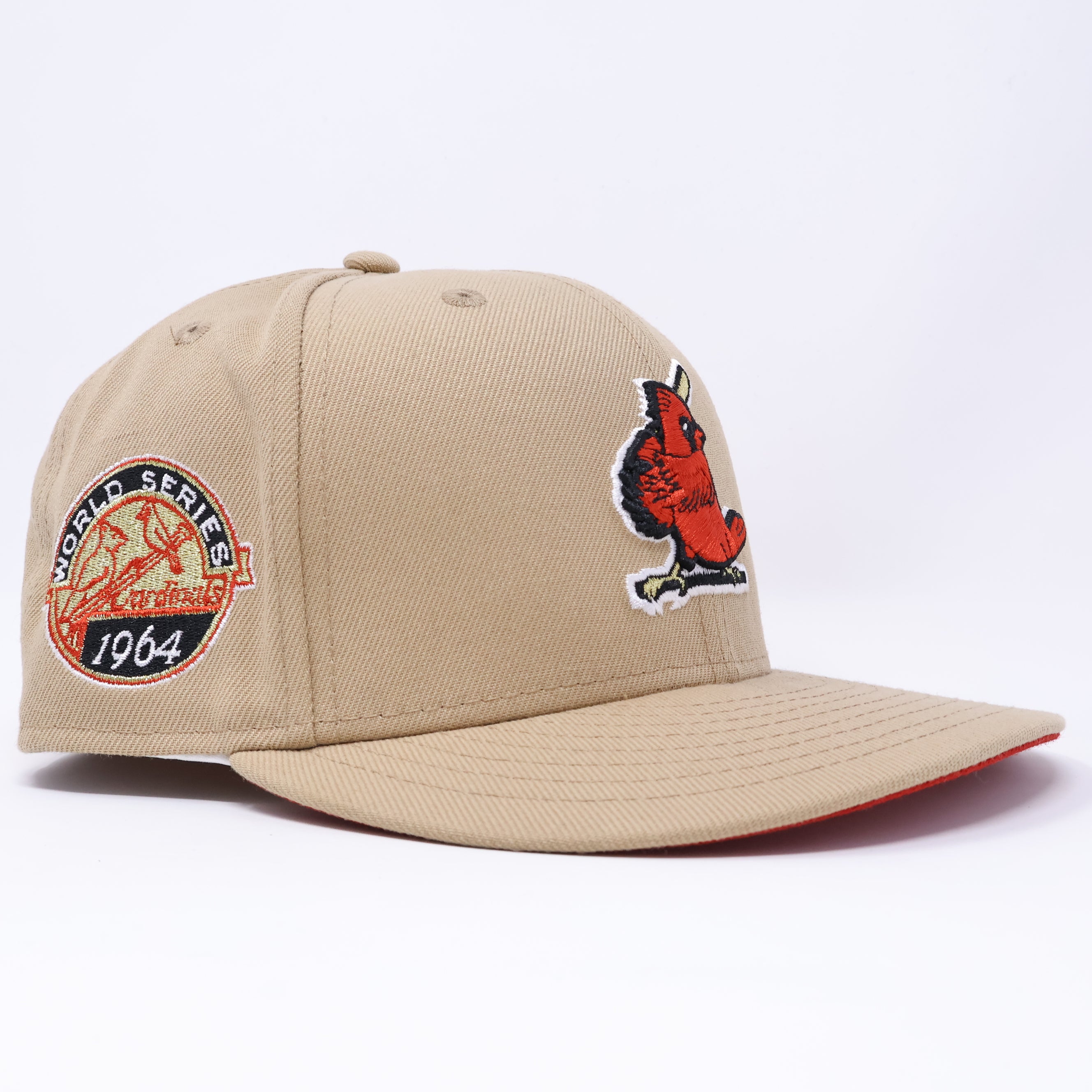 USED 3/8 Khaki Detroit Tigers 1968 World Series 59fifty New Era Fitted Hat Cap