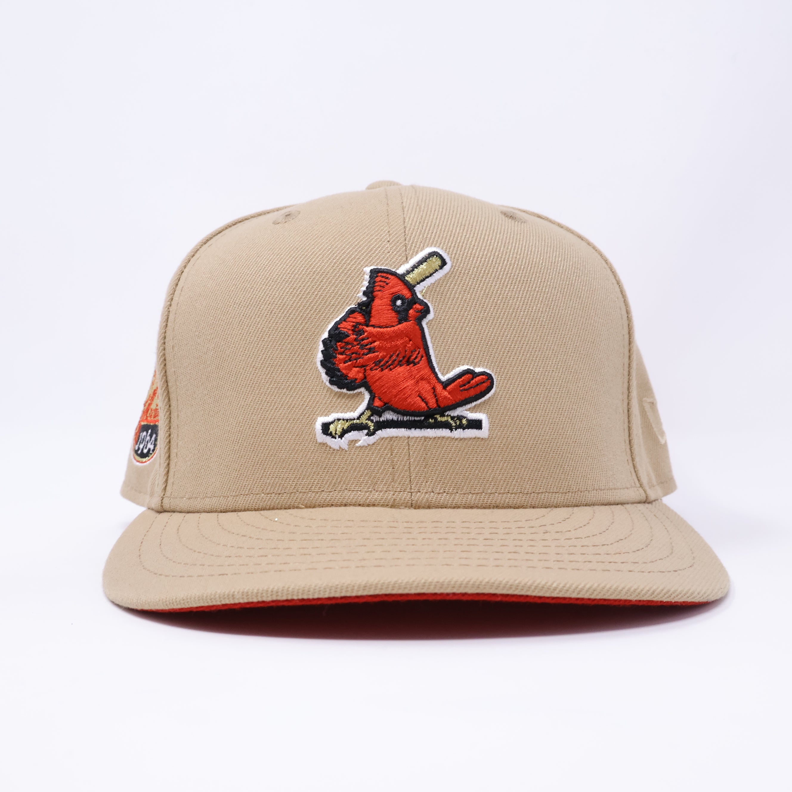 USED 3/8 Khaki Detroit Tigers 1968 World Series 59fifty New Era Fitted Hat Cap