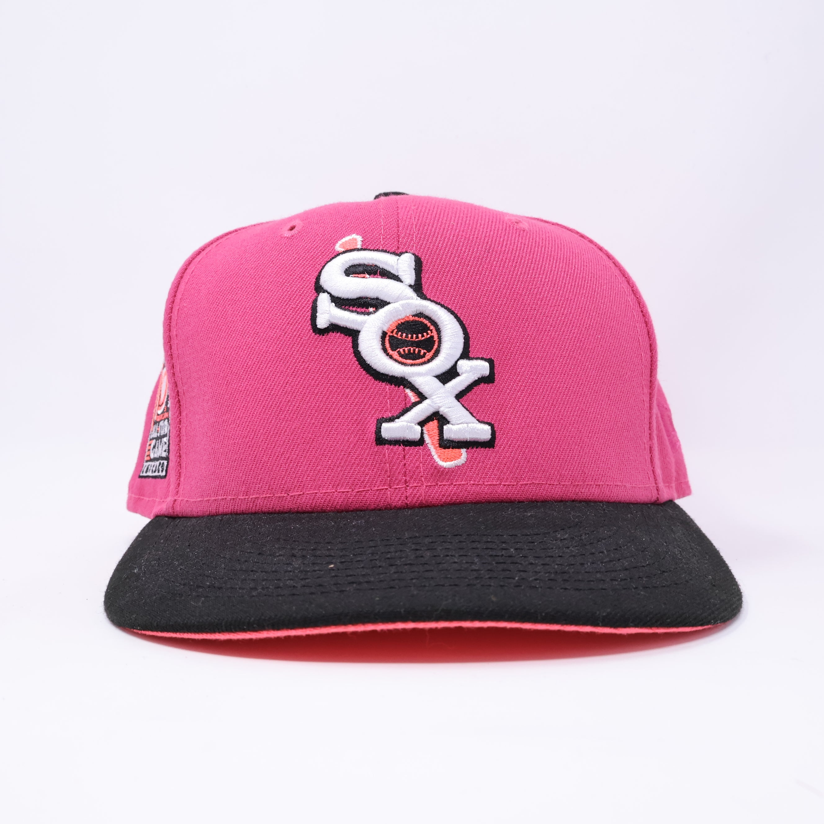 USED 3/8 Pink Chicago White Sox 1933 All-Star Game 59fifty New Era Fitted Hat Cap