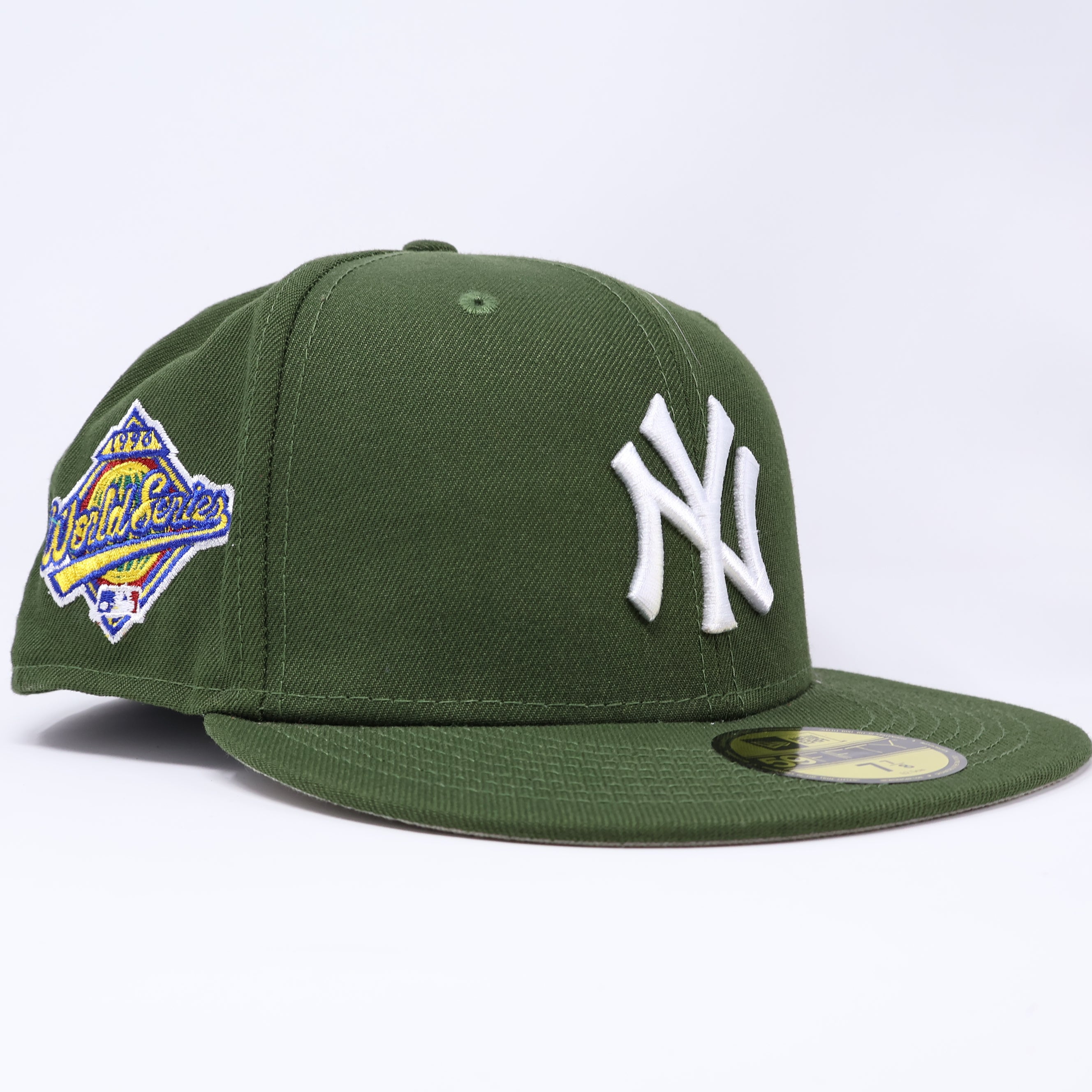 NEW Green New York Yankees 1996 World Series 59fifty New Era Fitted Hat Cap