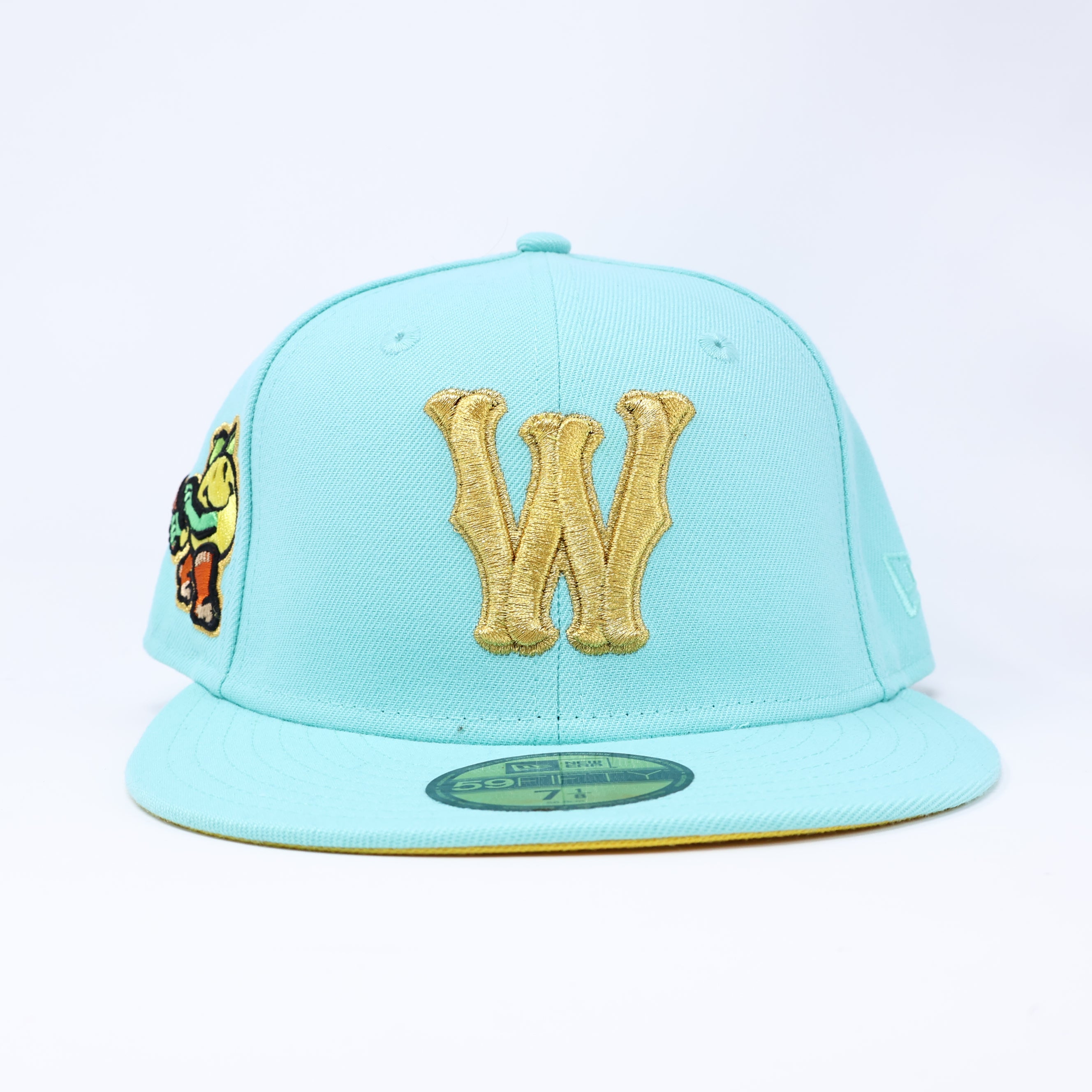 NWT 7 1/8 Blue Worcester Red Sox Minor League 59fifty New Era Fitted Hat Cap