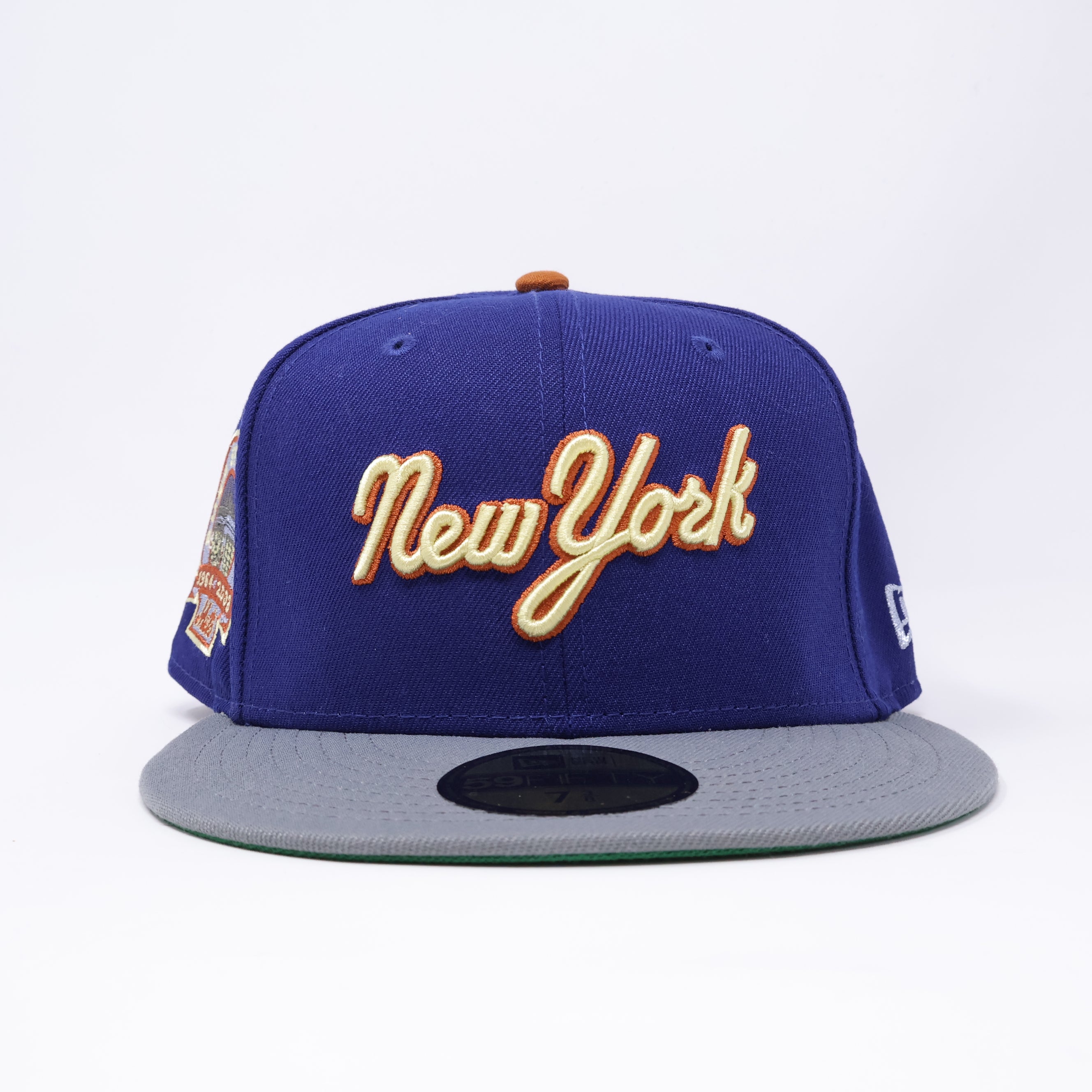 NWT 3/8 Navy New York Mets Shea Stadium 59fifty New Era Fitted Hat Cap