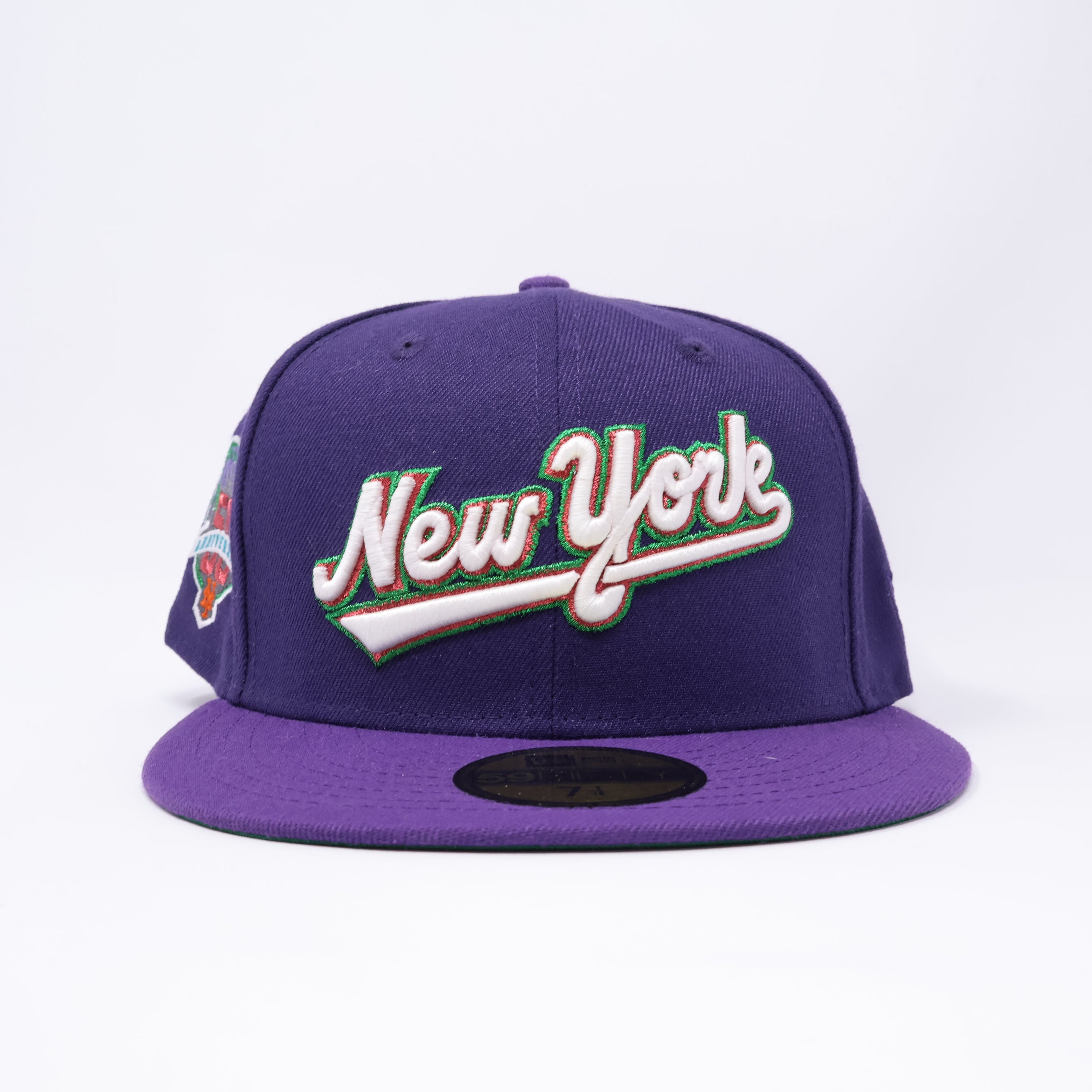 NWT 1/4 Purple New York Mets 50th Anniversary 59fifty New Era Fitted Hat Cap