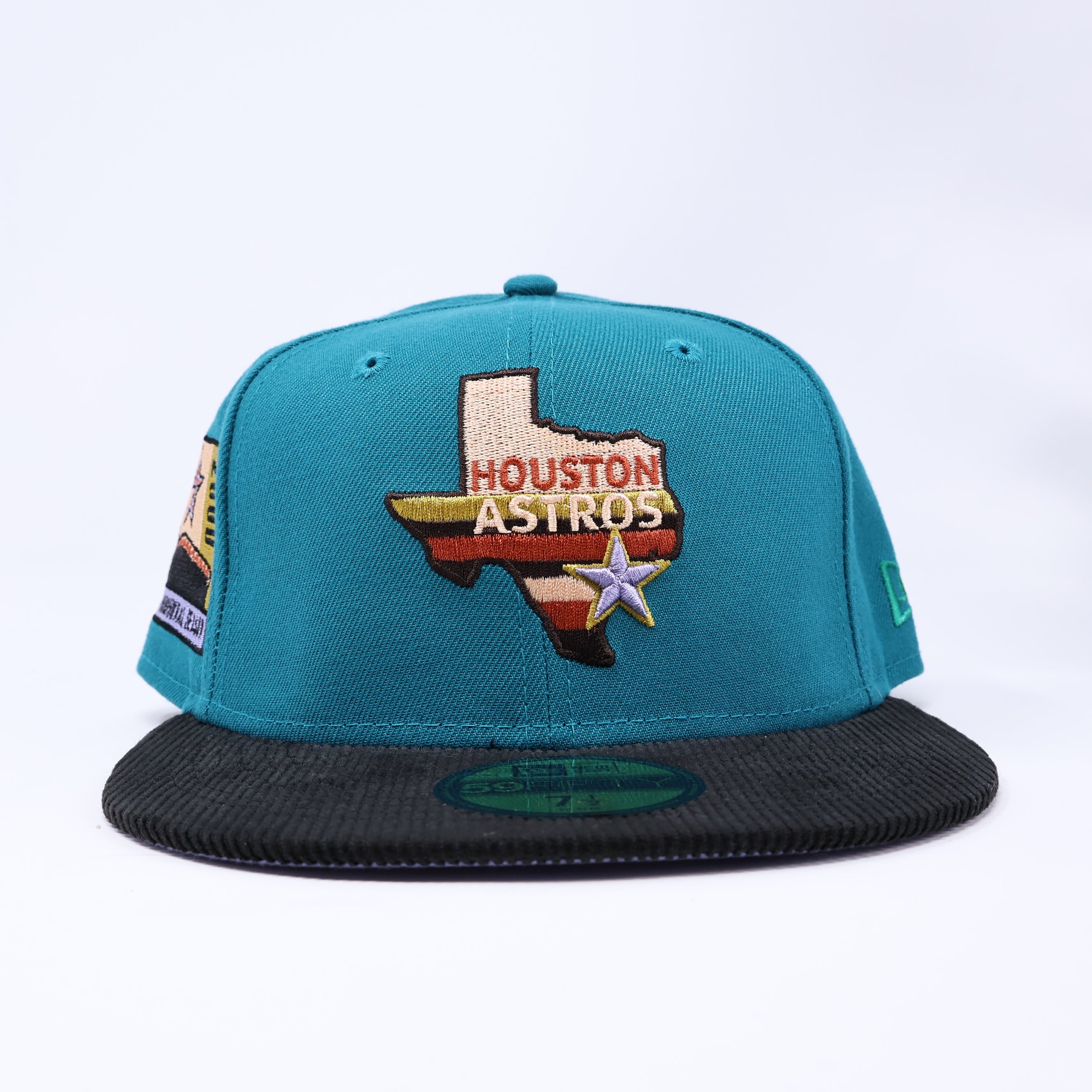 NEW 1/2 Blue Houston Astros 2000 Inaugural Season 59FIFTY New Era Fitted Hat