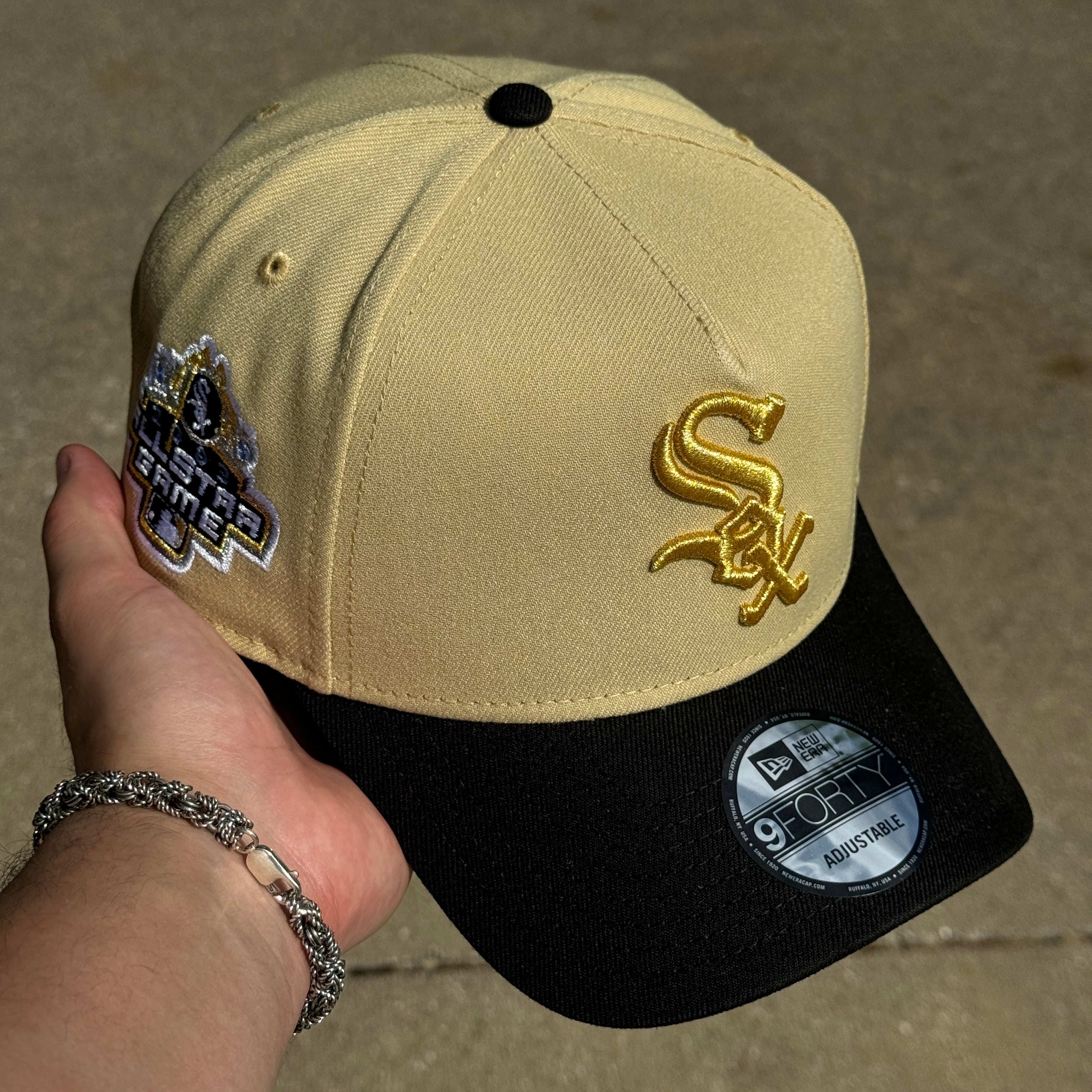 Yellow Chicago White Sox All Star Game 2003 Adjustable 9forty New Era Cap Hat Dad Sun