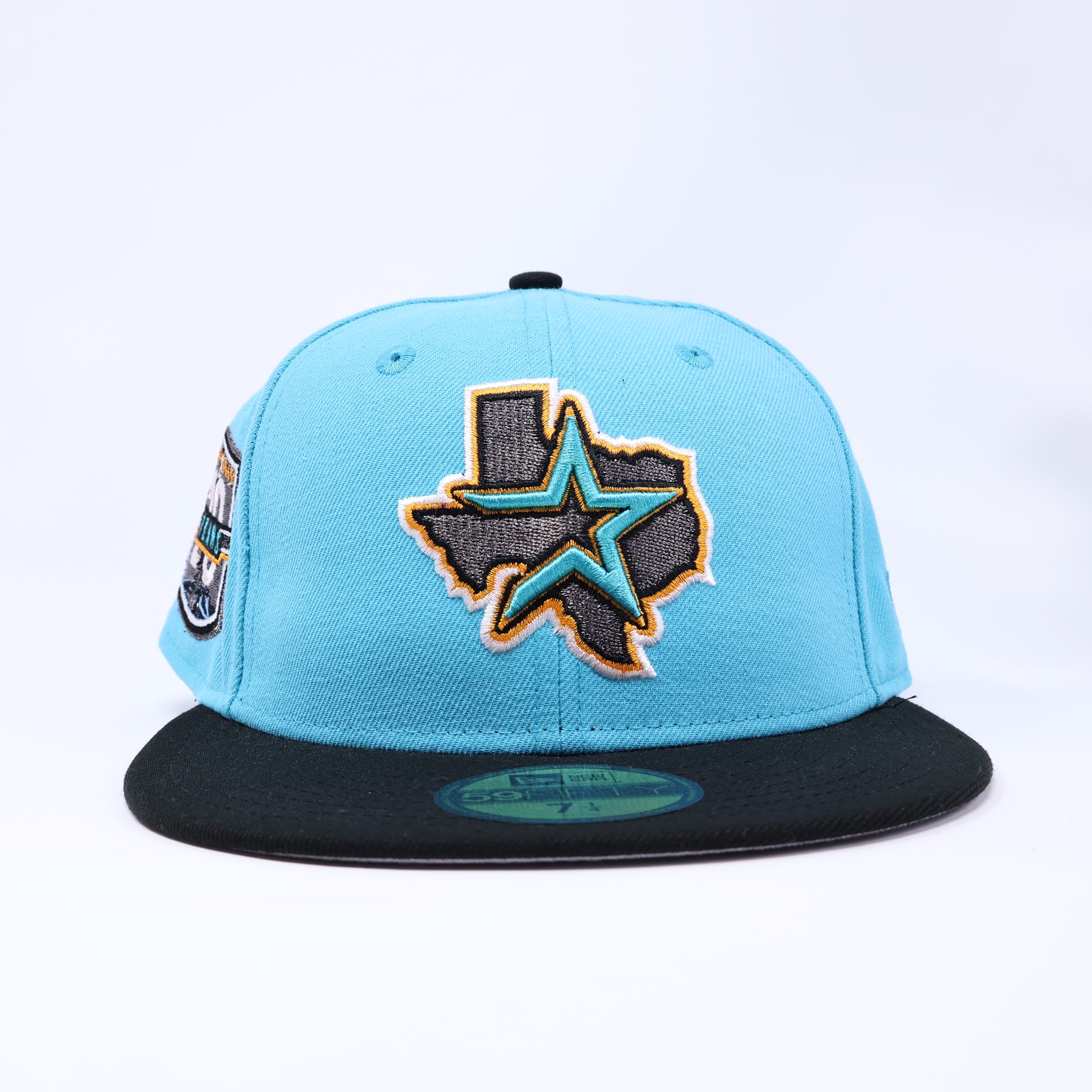 NWT 1/4 Blue Houston Astros 20 Years 59fifty New Era Fitted Hat Cap