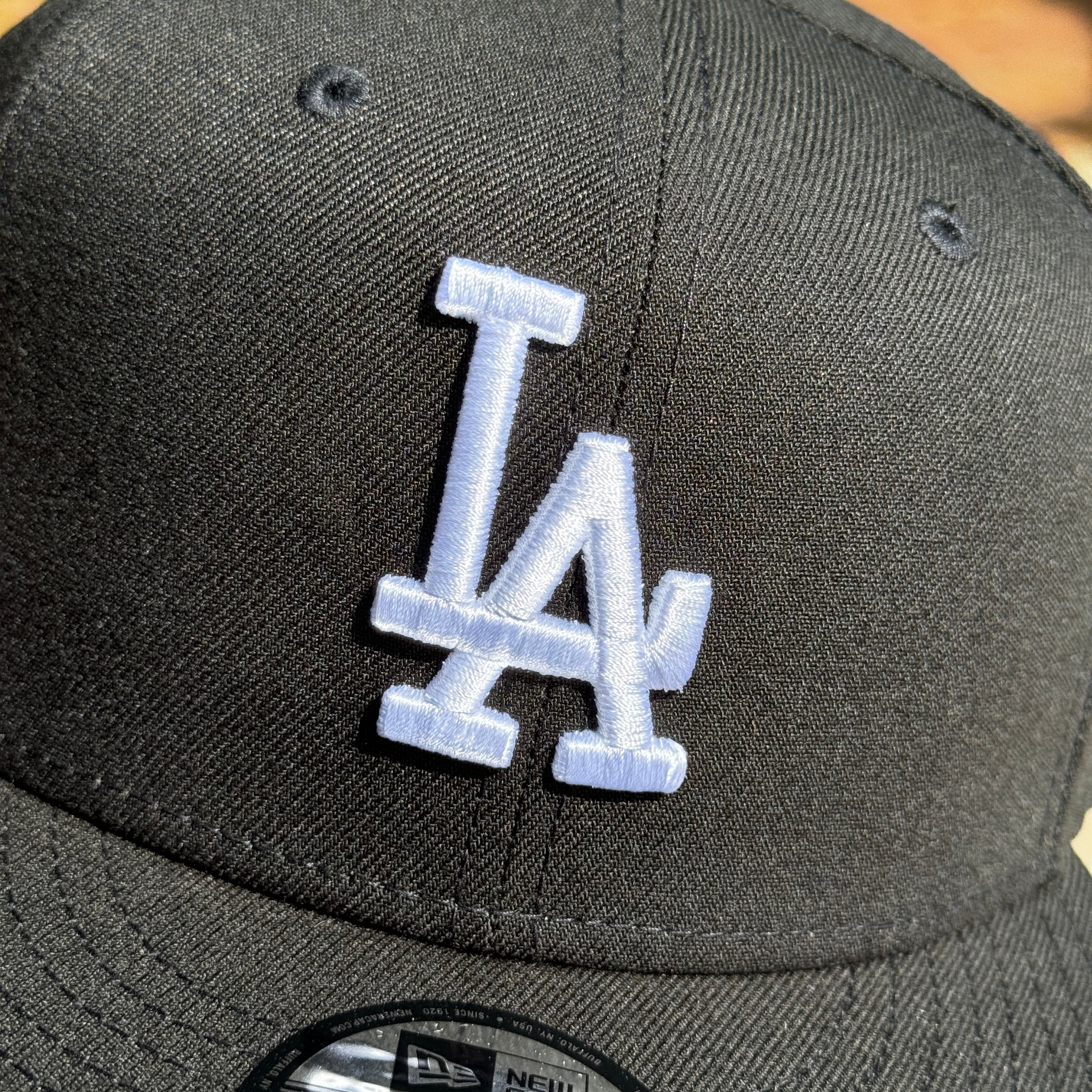 Black Los Angeles Dodgers Stadium 40th Anniversary 9Fifty Snapback New Era Adjustable