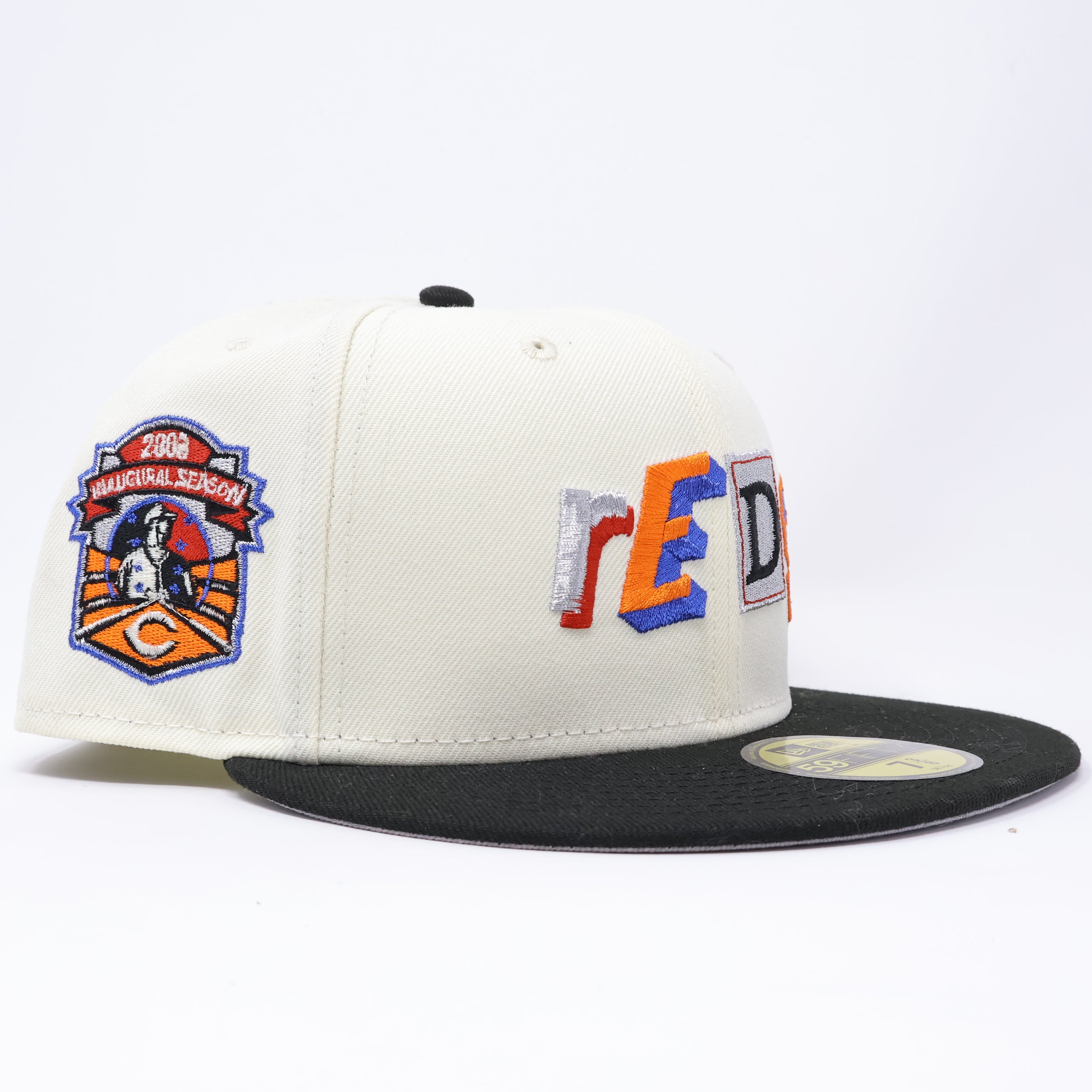 NWT 3/8 Chrome Minnesota Reds 2003 Inaugural Season 59fifty New Era Fitted Hat Cap