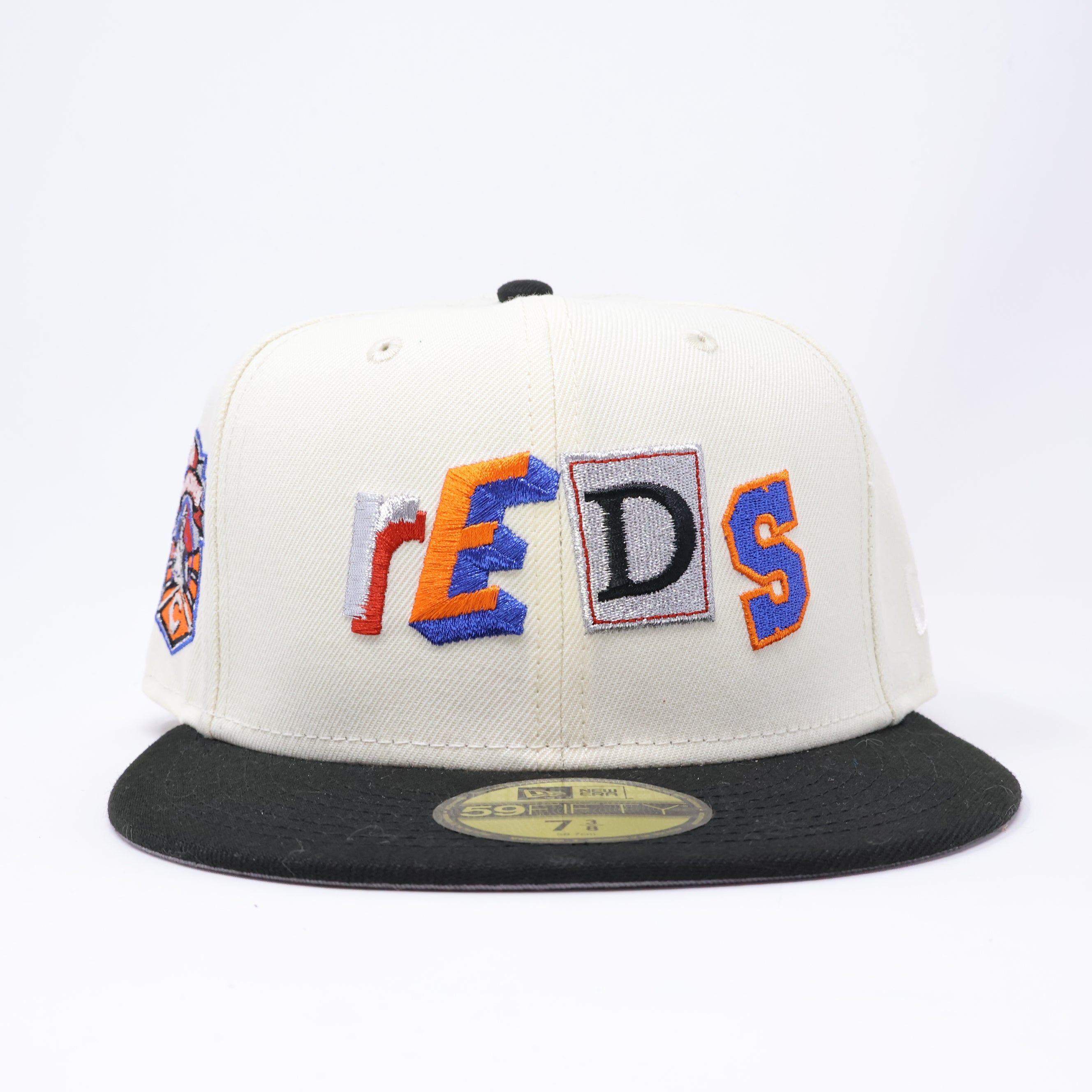 NWT 3/8 Chrome Minnesota Reds 2003 Inaugural Season 59fifty New Era Fitted Hat Cap