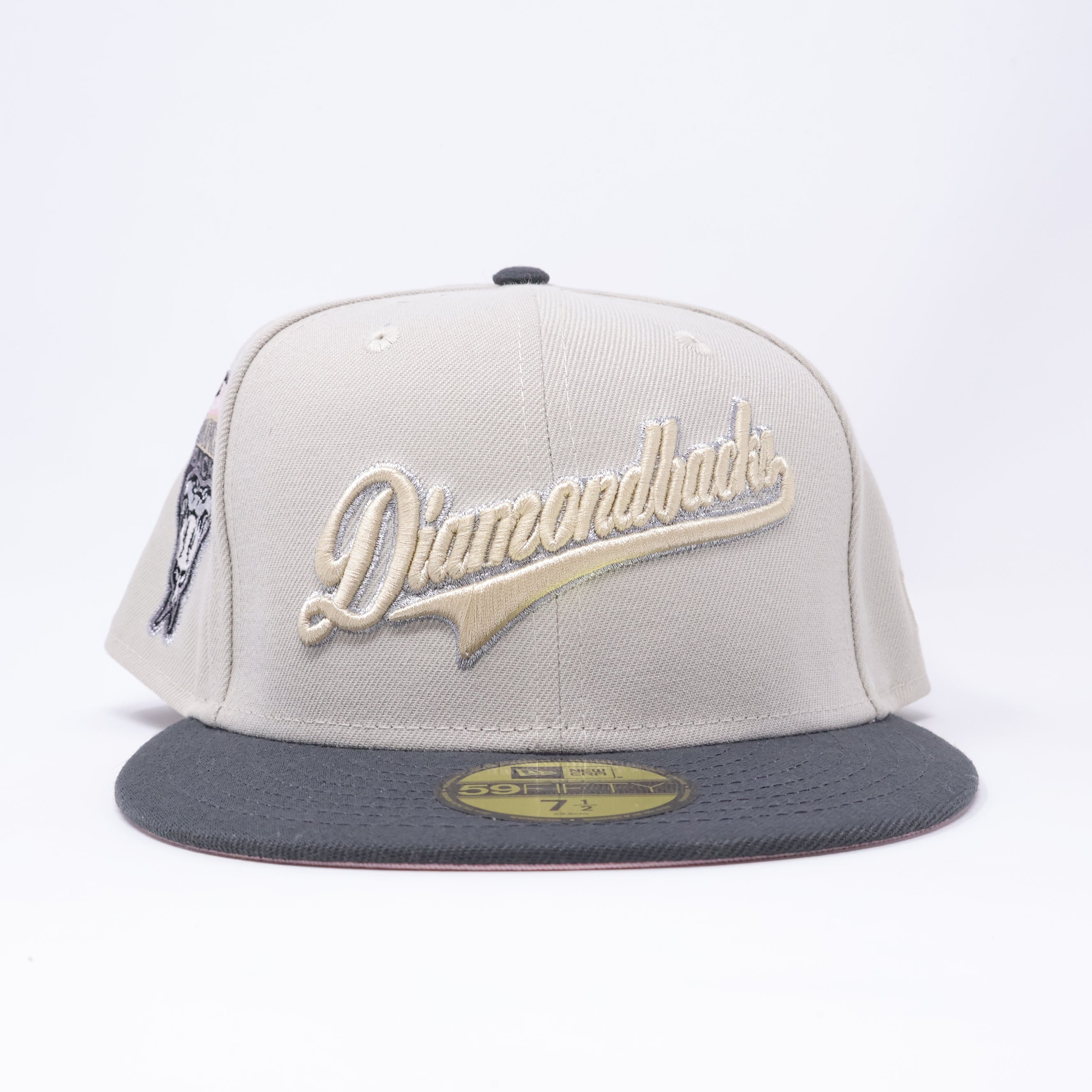 NWT 1/2 Stone Arizona Diamondbacks 1998 Inaugural 59fifty New Era Fitted Hat Cap
