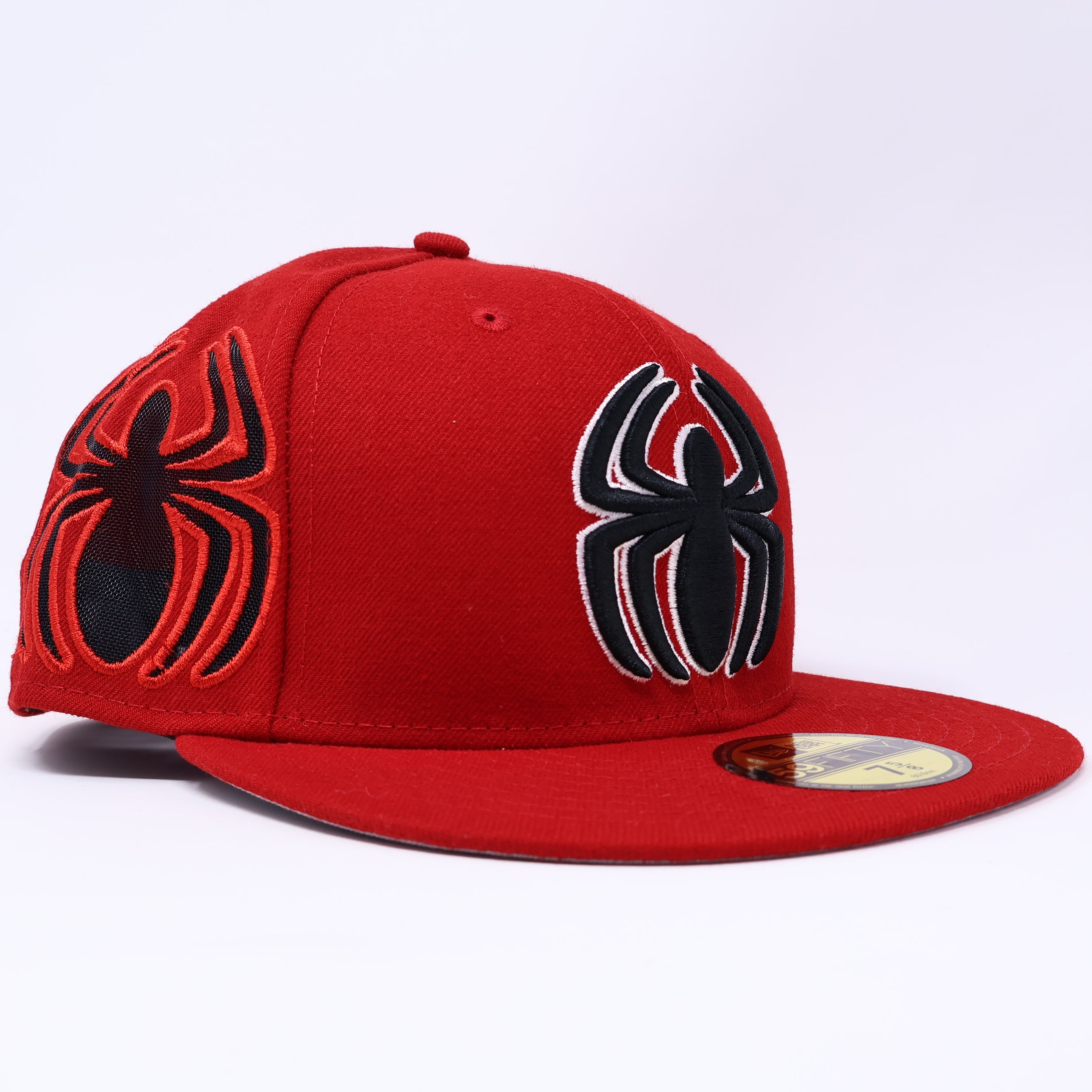NWT Red Spiderman Marvel Comic 59fifty New Era Fitted Hat Cap