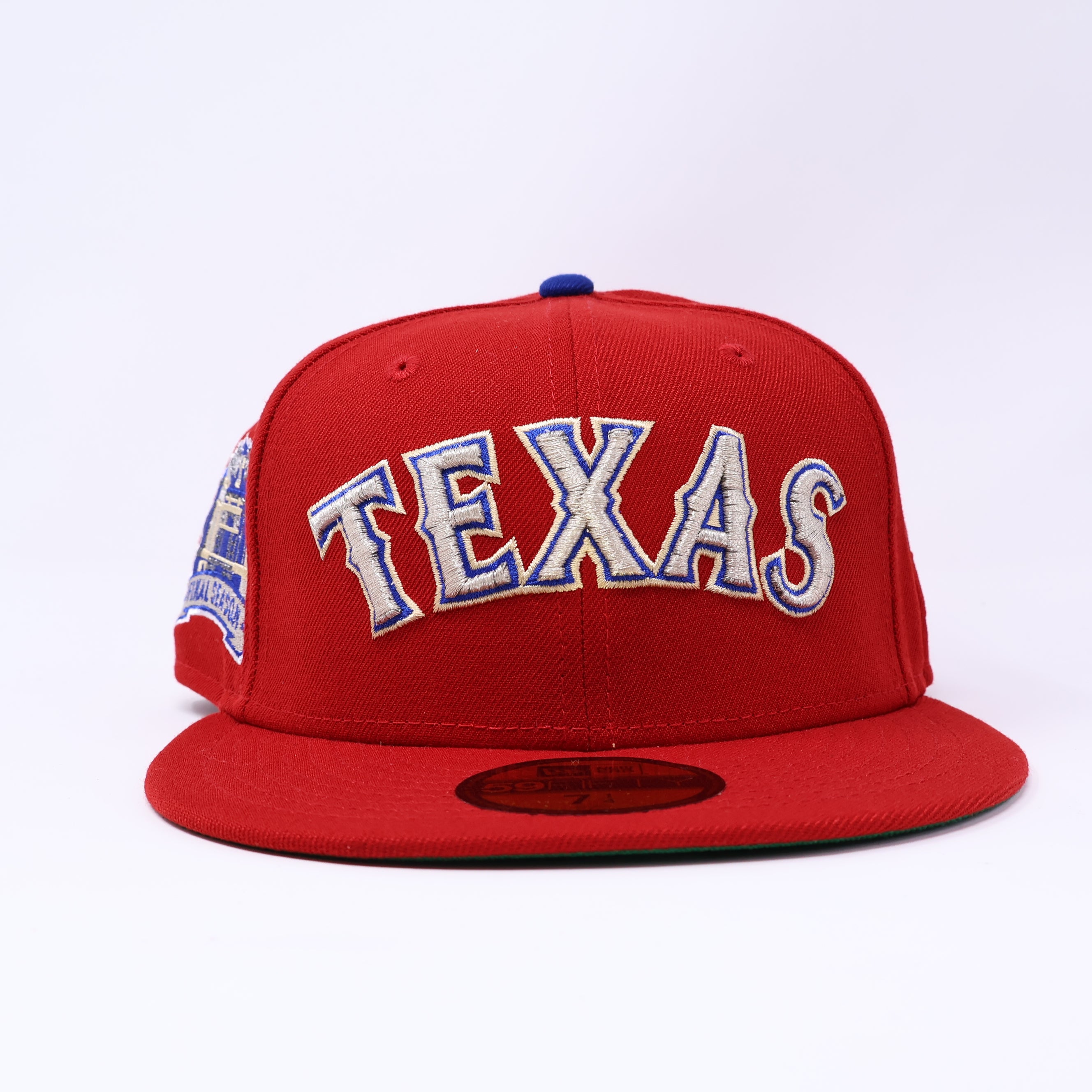 NWT 1/4 Red Dallas Texas Rangers Final Season 59fifty New Era Fitted Hat Cap