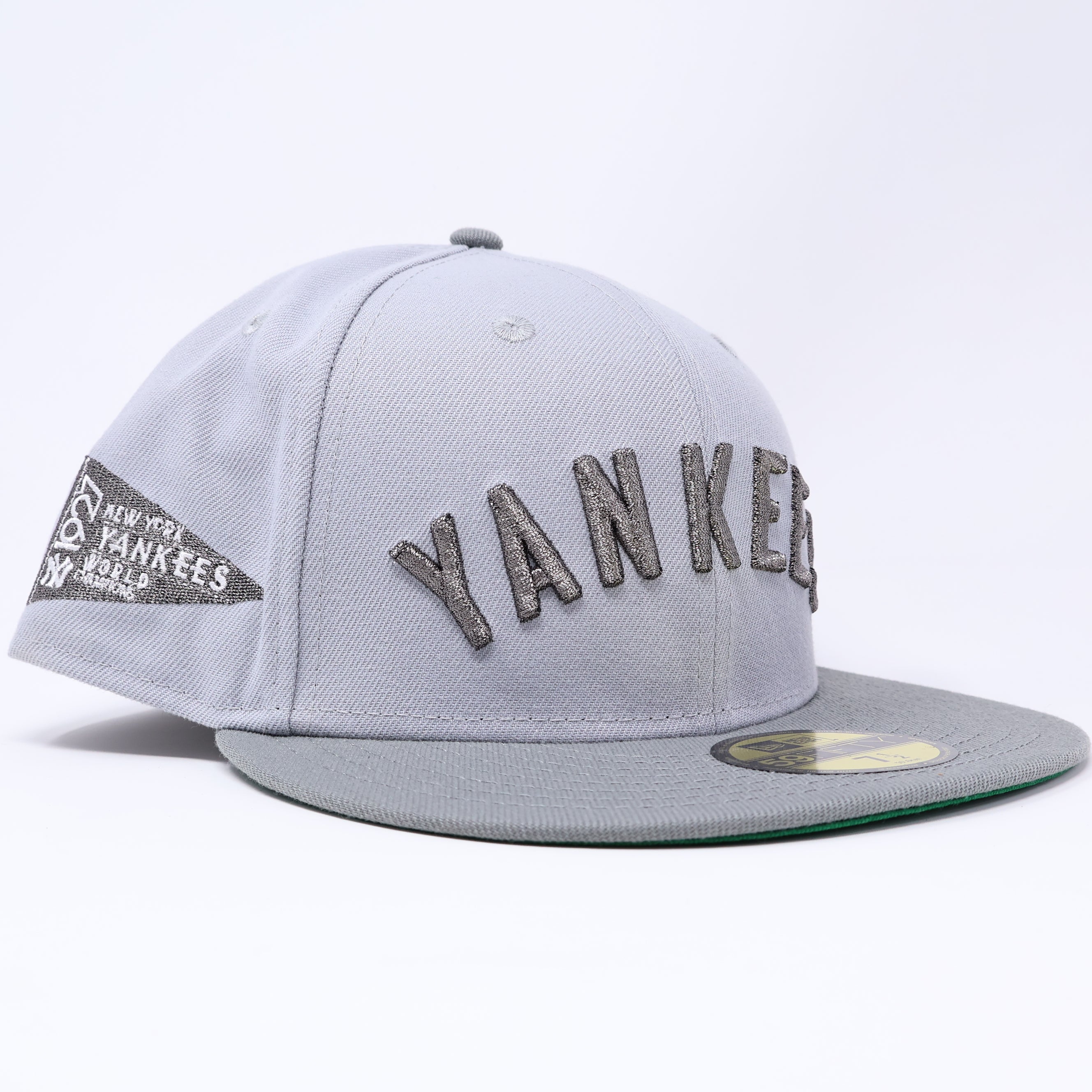 NWT 1/2 Gray New York Yankees 1927 World Series 59fifty New Era Fitted Hat Cap