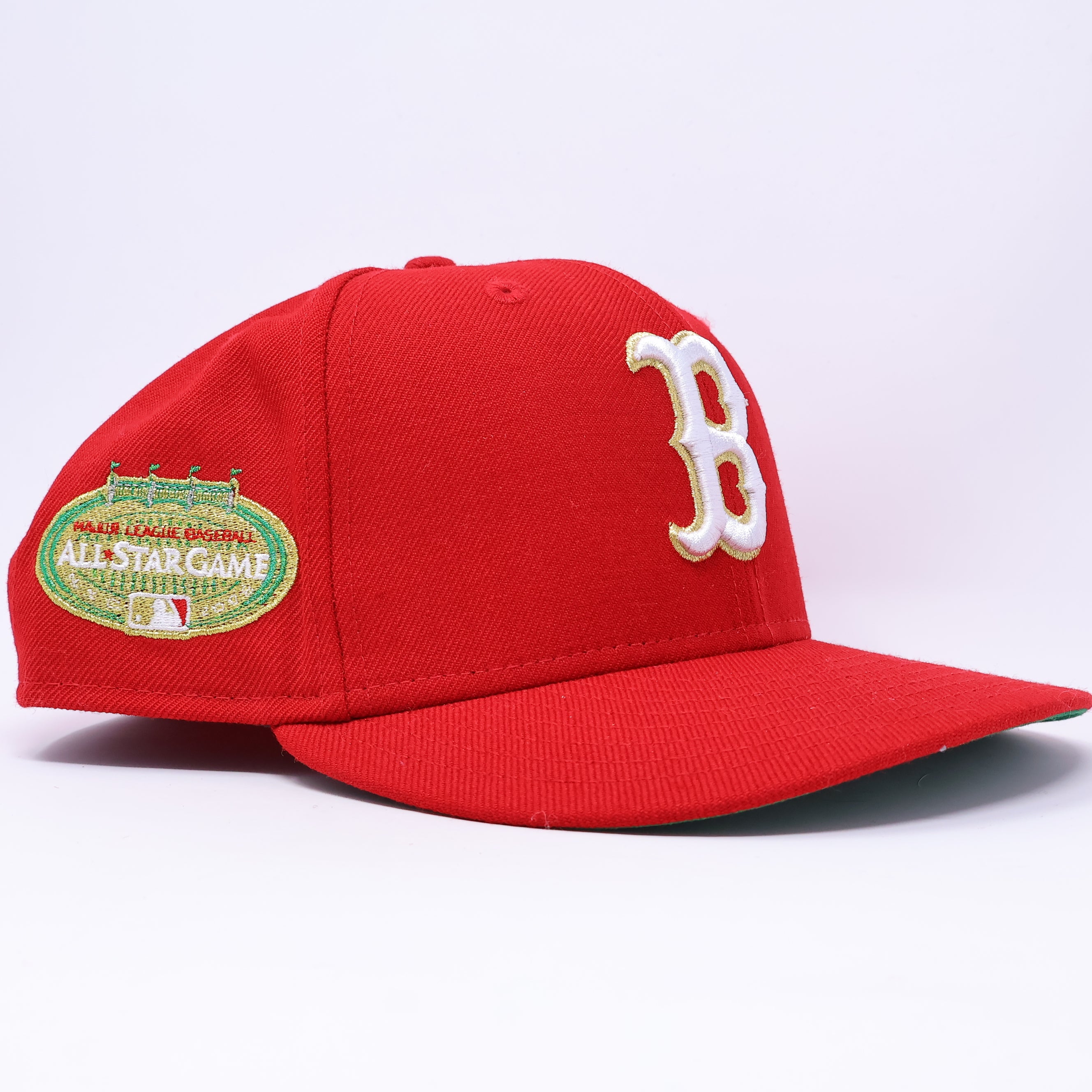 USED 3/8 Red Brooklyn Dodgers All-Star Game 59fifty New Era Fitted Hat Cap