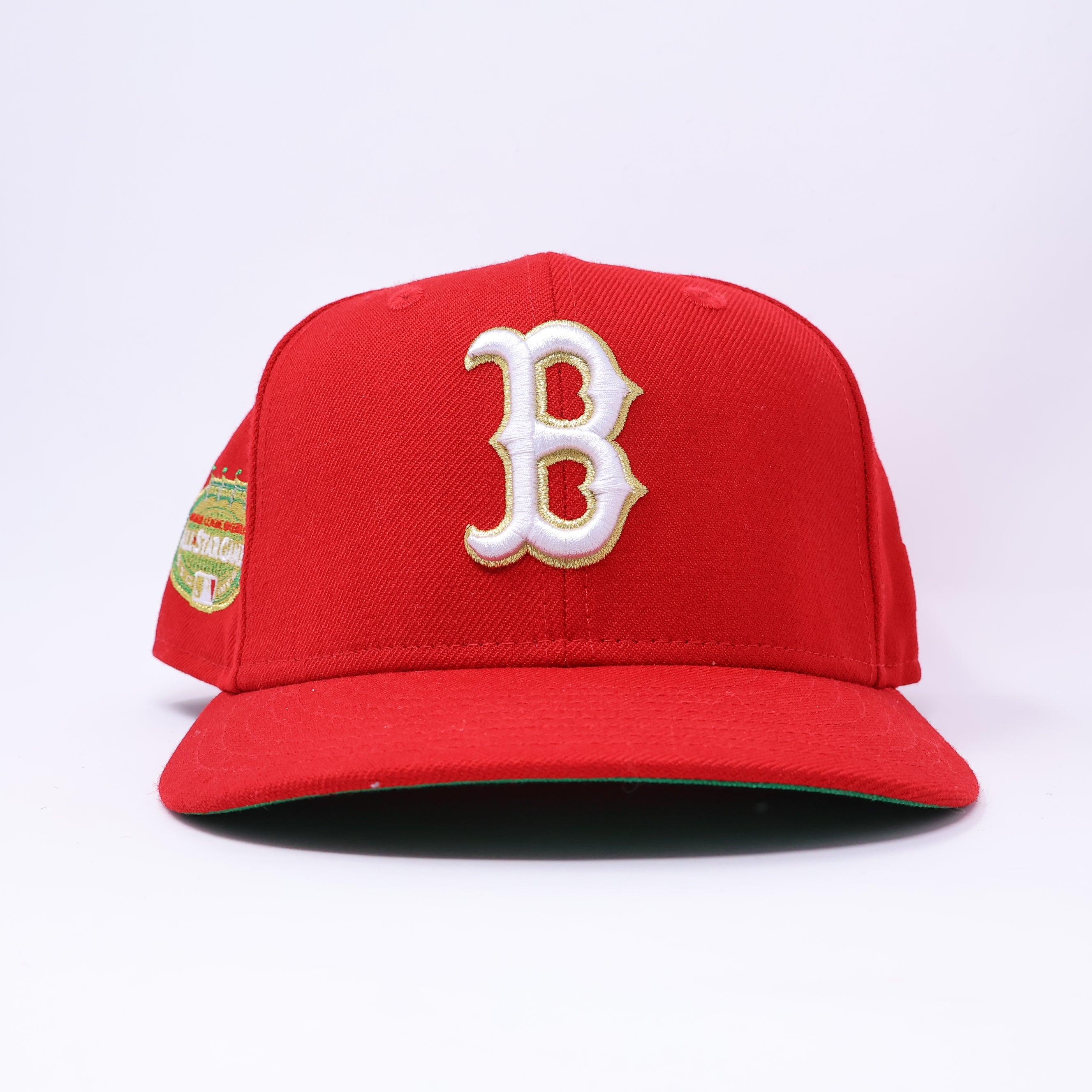 USED 3/8 Red Brooklyn Dodgers All-Star Game 59fifty New Era Fitted Hat Cap