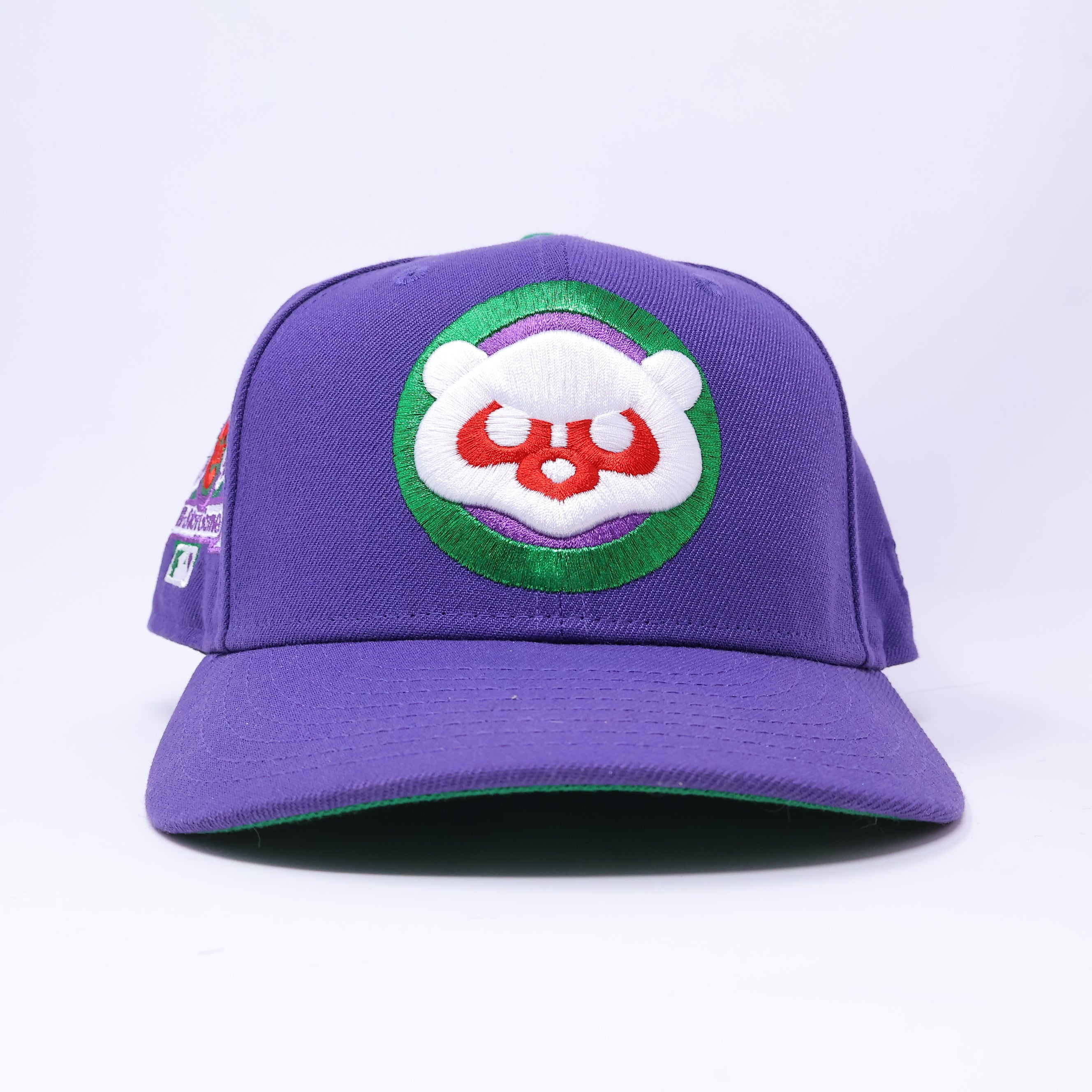 USED 3/8 Purple Chicago Cubs 1990 All-Star Game 59fifty New Era Fitted Hat Cap