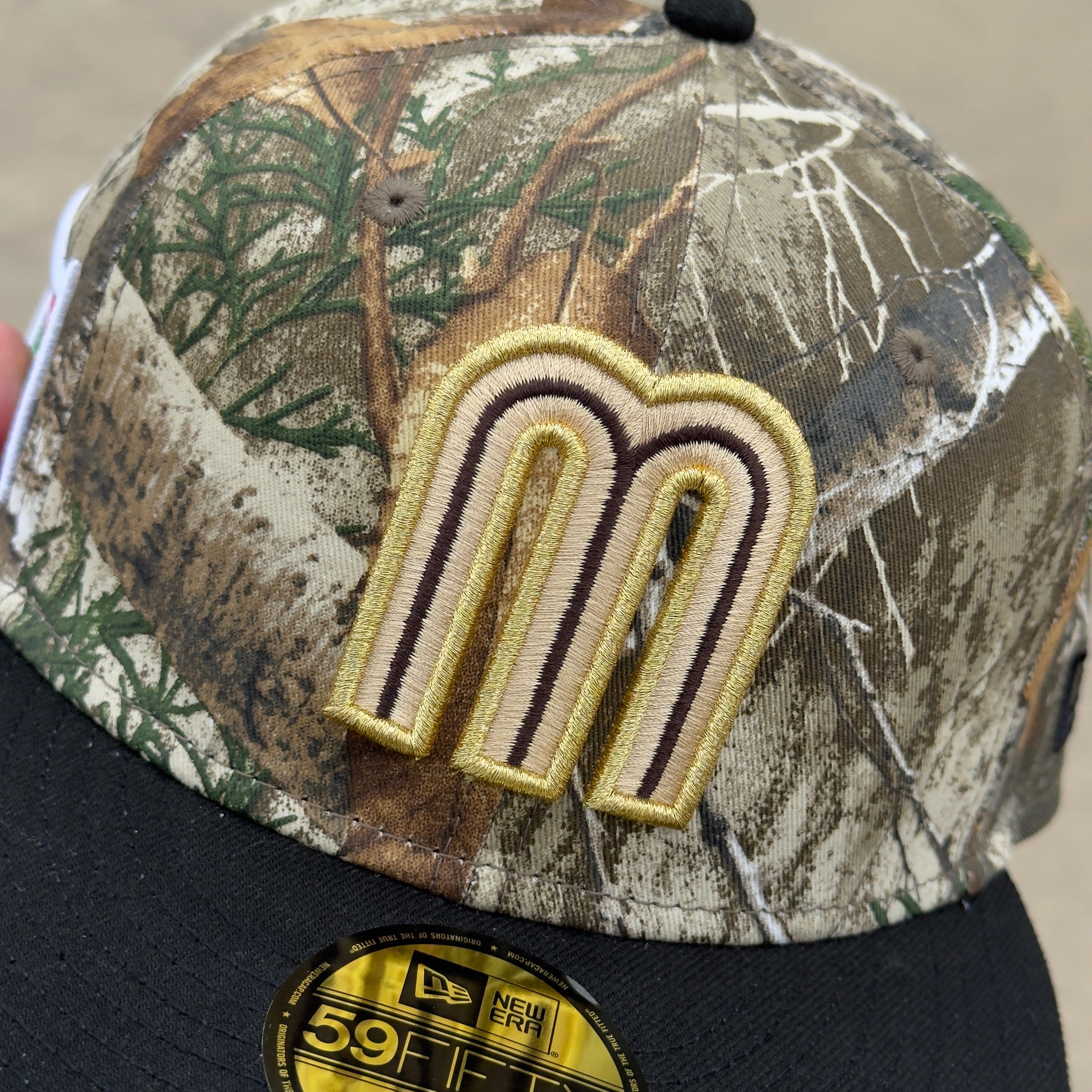 7 1/2 NEW Camo Realtree Mexico WBC Classic League Mexican Flag 59fifty New Era Fitted Cap Hat