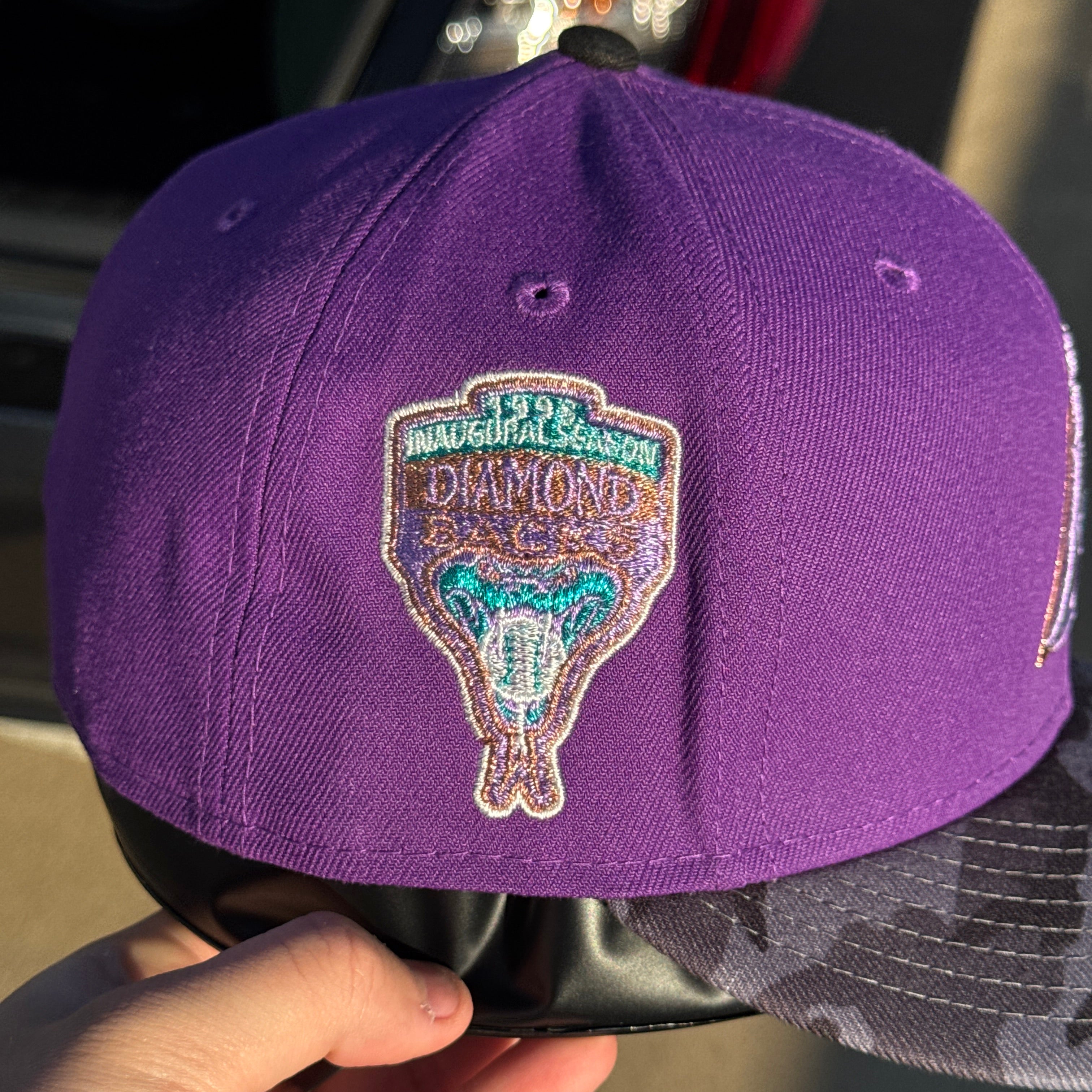 NEW ERA 1998 Arizona Diamondbacks 59Fifty Hat online Purple Men’s Sz 8 *NEW* RARE