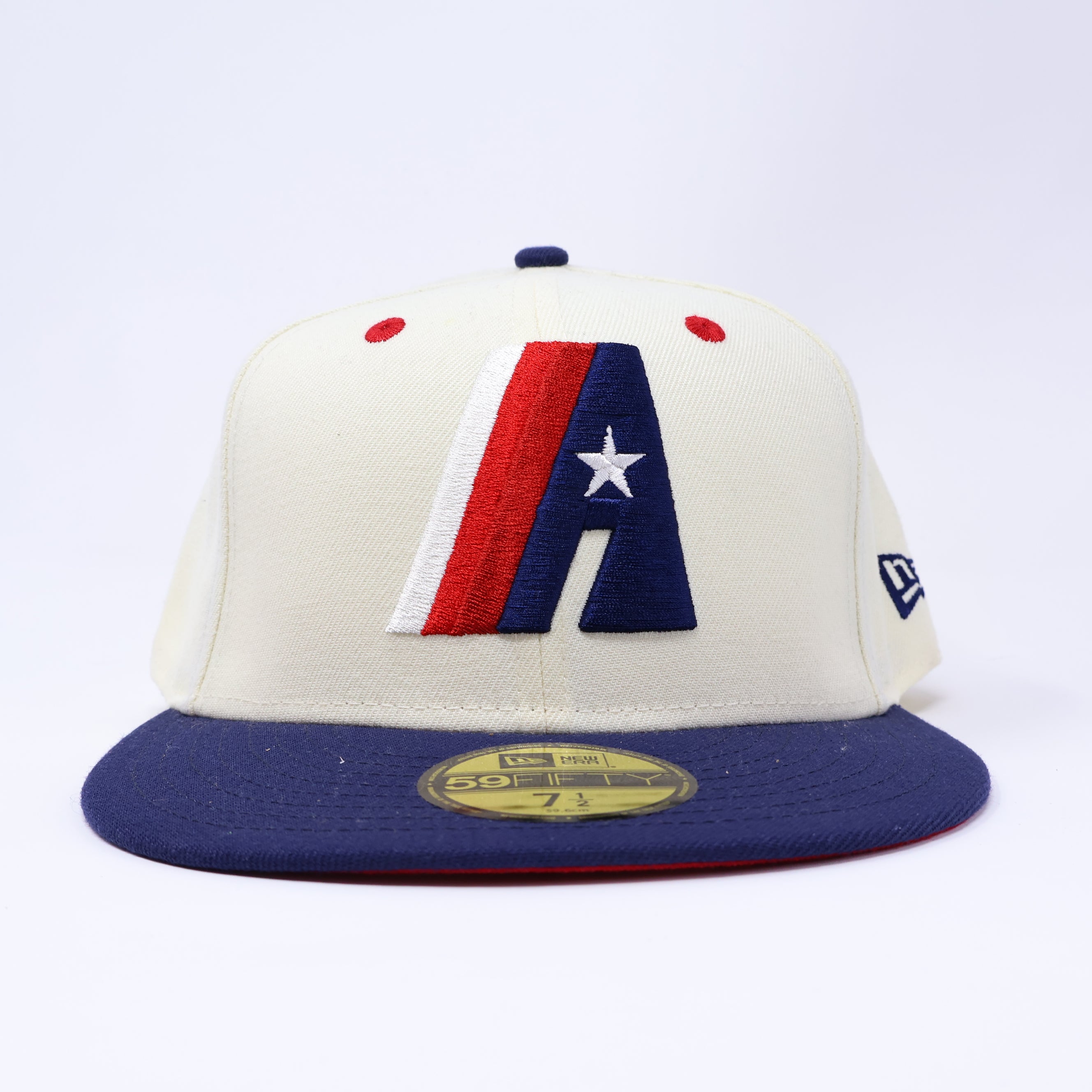 1/2 NEW Chrome Houston Astros Prototype Simple 59fifty New Era Fitted Hat Cap
