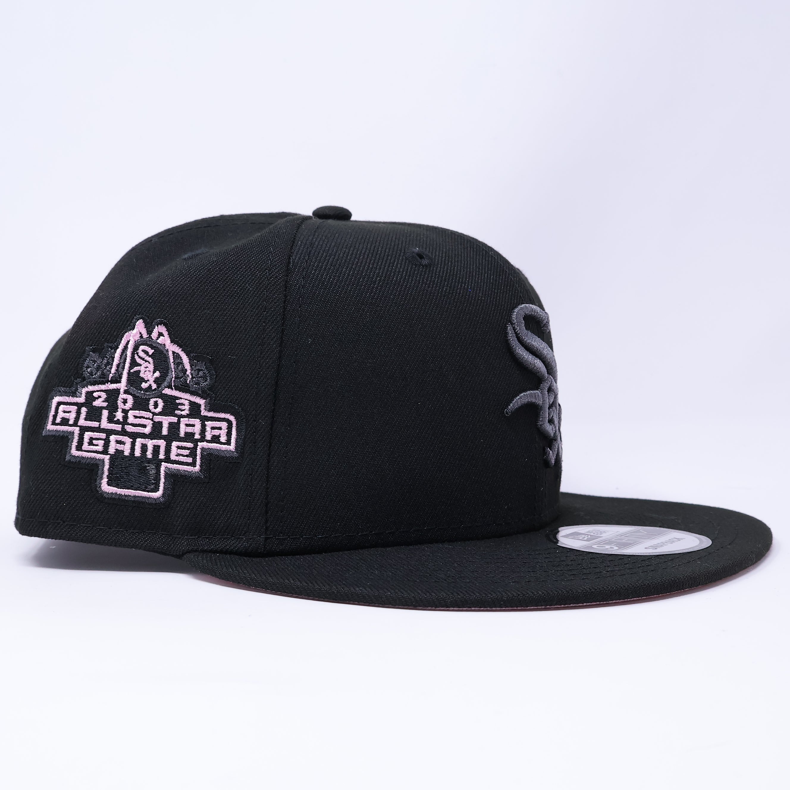 NWT Black Chicago White Sox 2003 World Series 9Fifty New Era Adjustable Snapback Hat 5 Panel