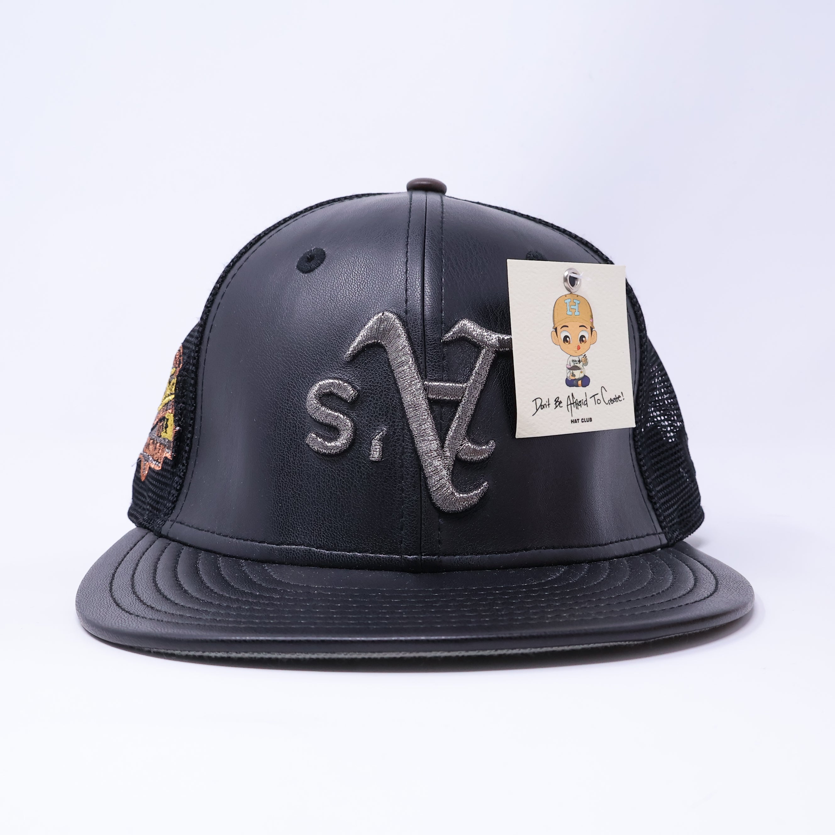 NWT 1/4 Black Multipanel Material Oakland Athletics 1989 World Series 59fifty New Era Fitted Cap Hat