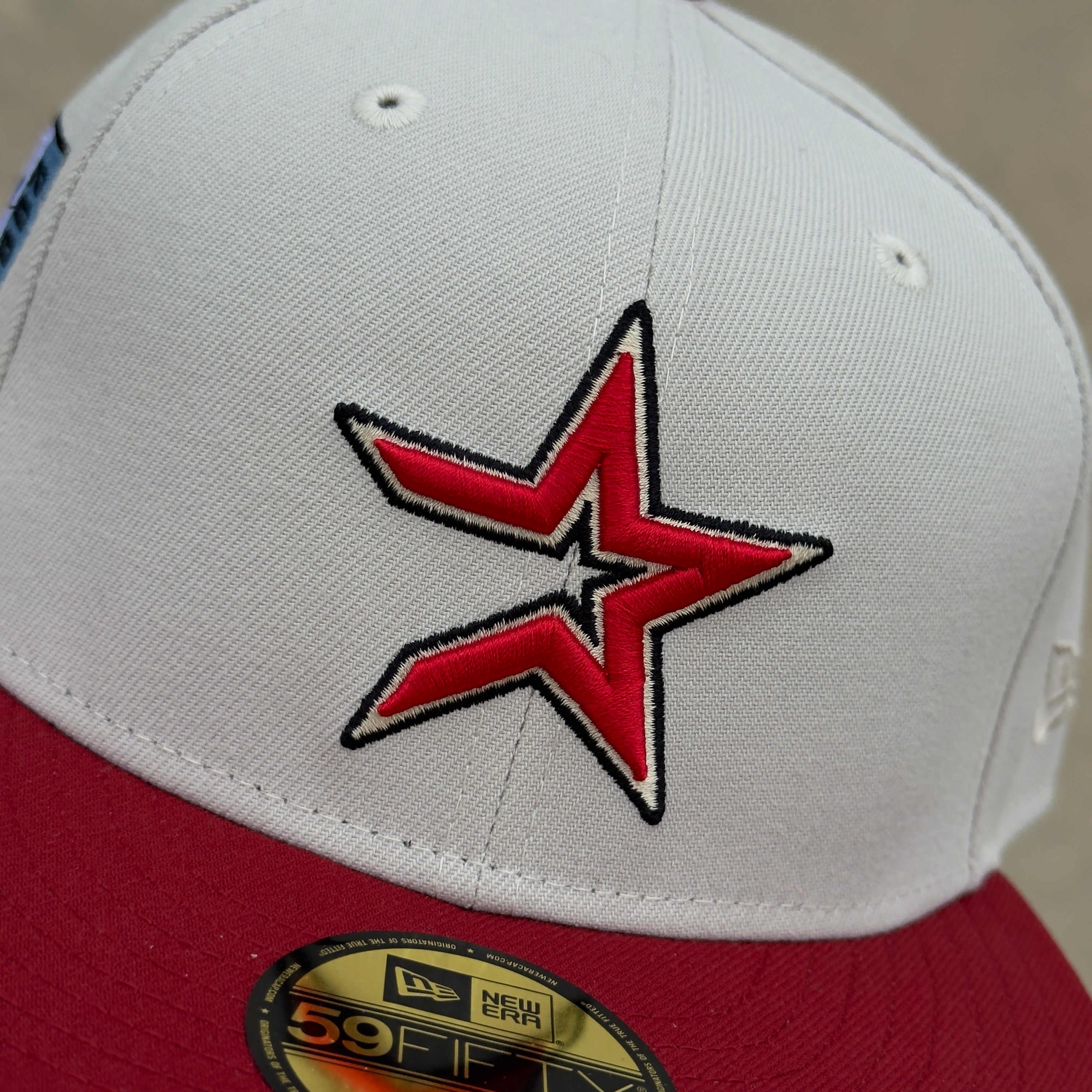 Houston New Era 59Fifty Fitted Hat shops - 7 3/4