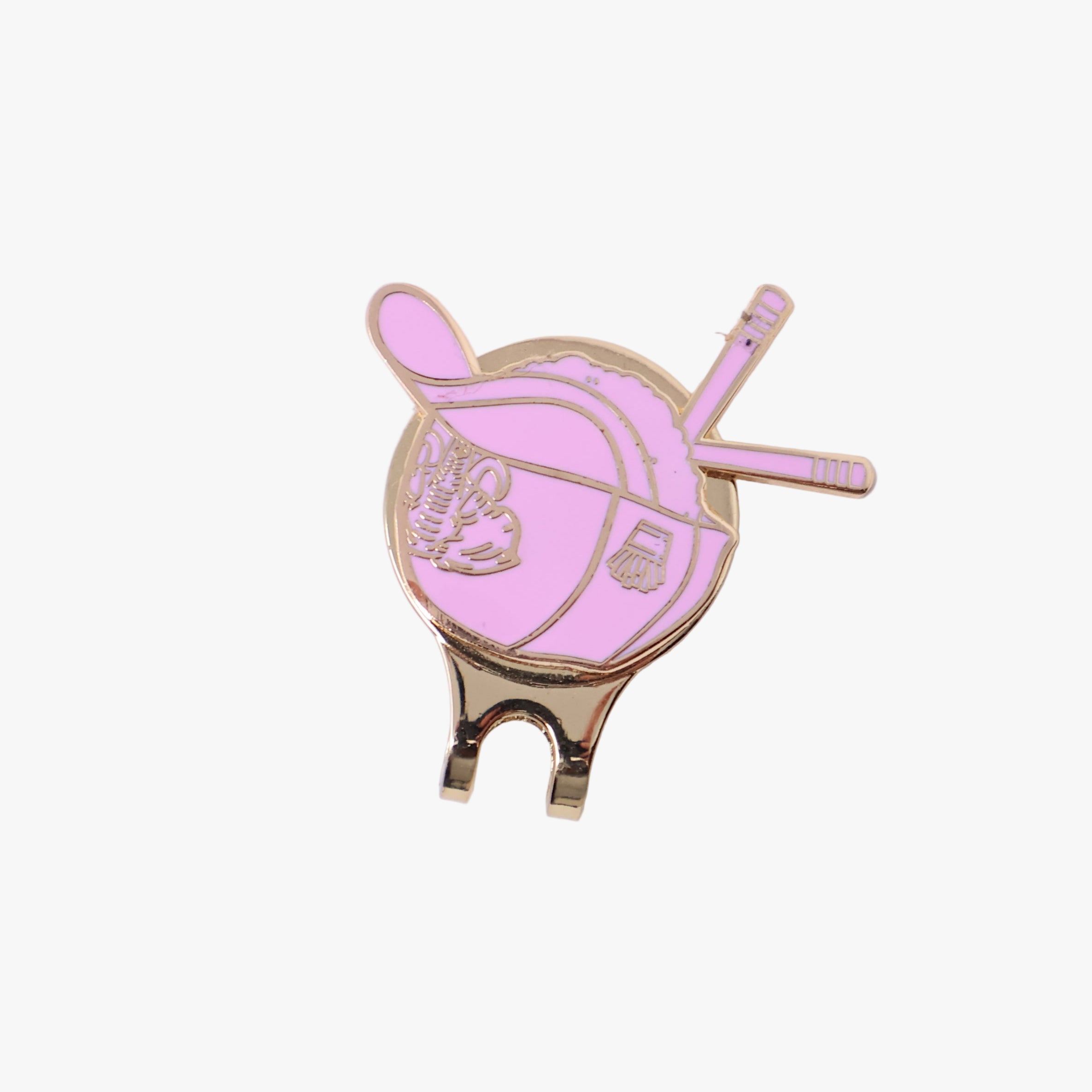 Rahnni Pink Hat Hat Clip