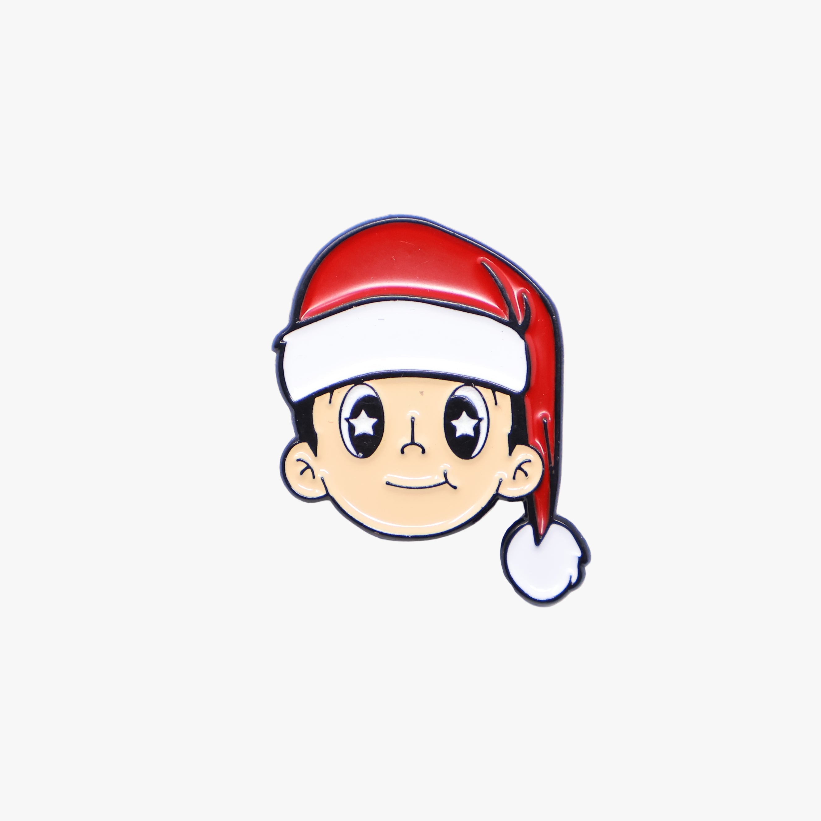 Santa Astro Boy Graphic Pin