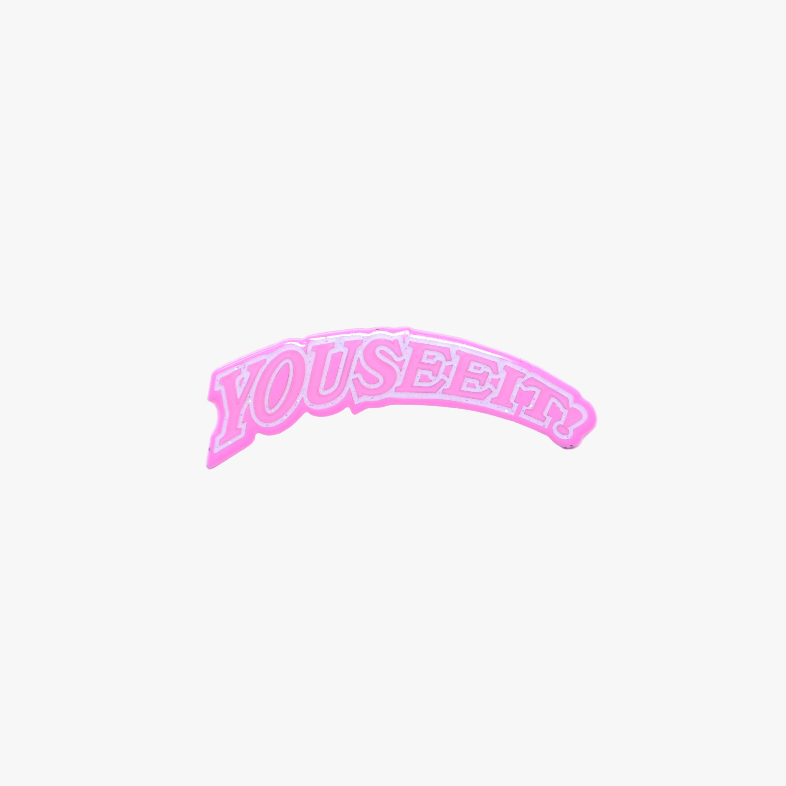 Pink YouSeeIt! Script Pin
