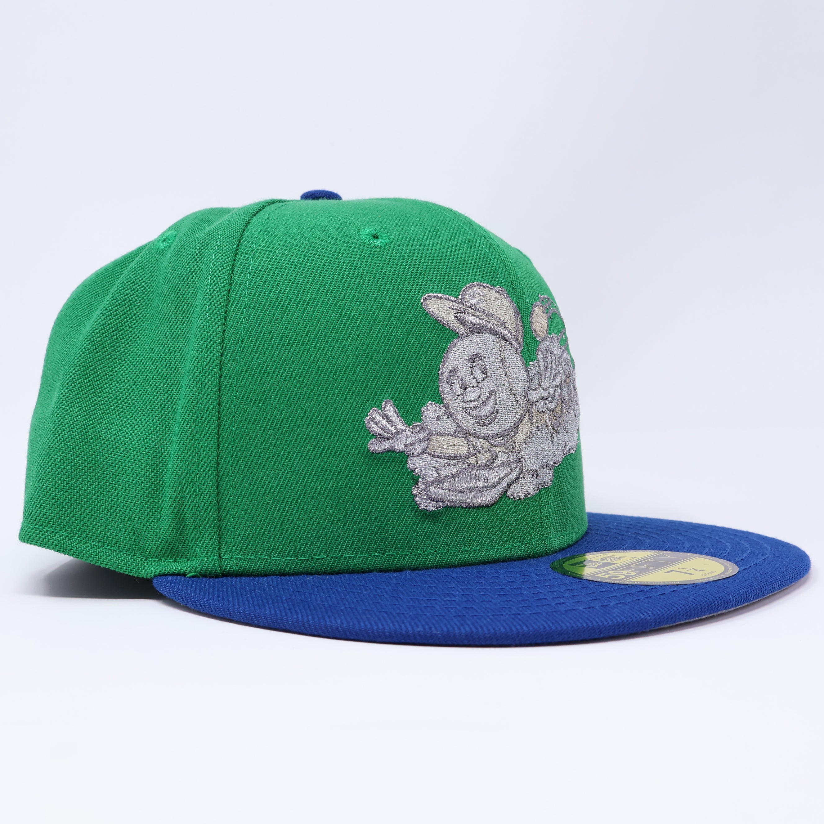 NWT 1/4 Green Cincinnati Reds Mascot Simple 59fifty New Era Fitted Hat Cap