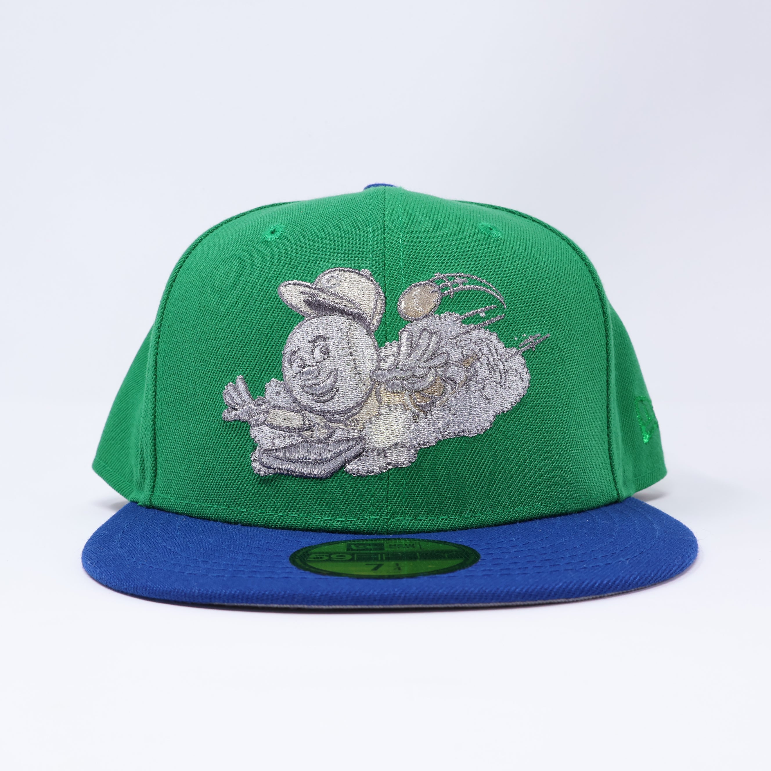 NWT 1/4 Green Cincinnati Reds Mascot Simple 59fifty New Era Fitted Hat Cap