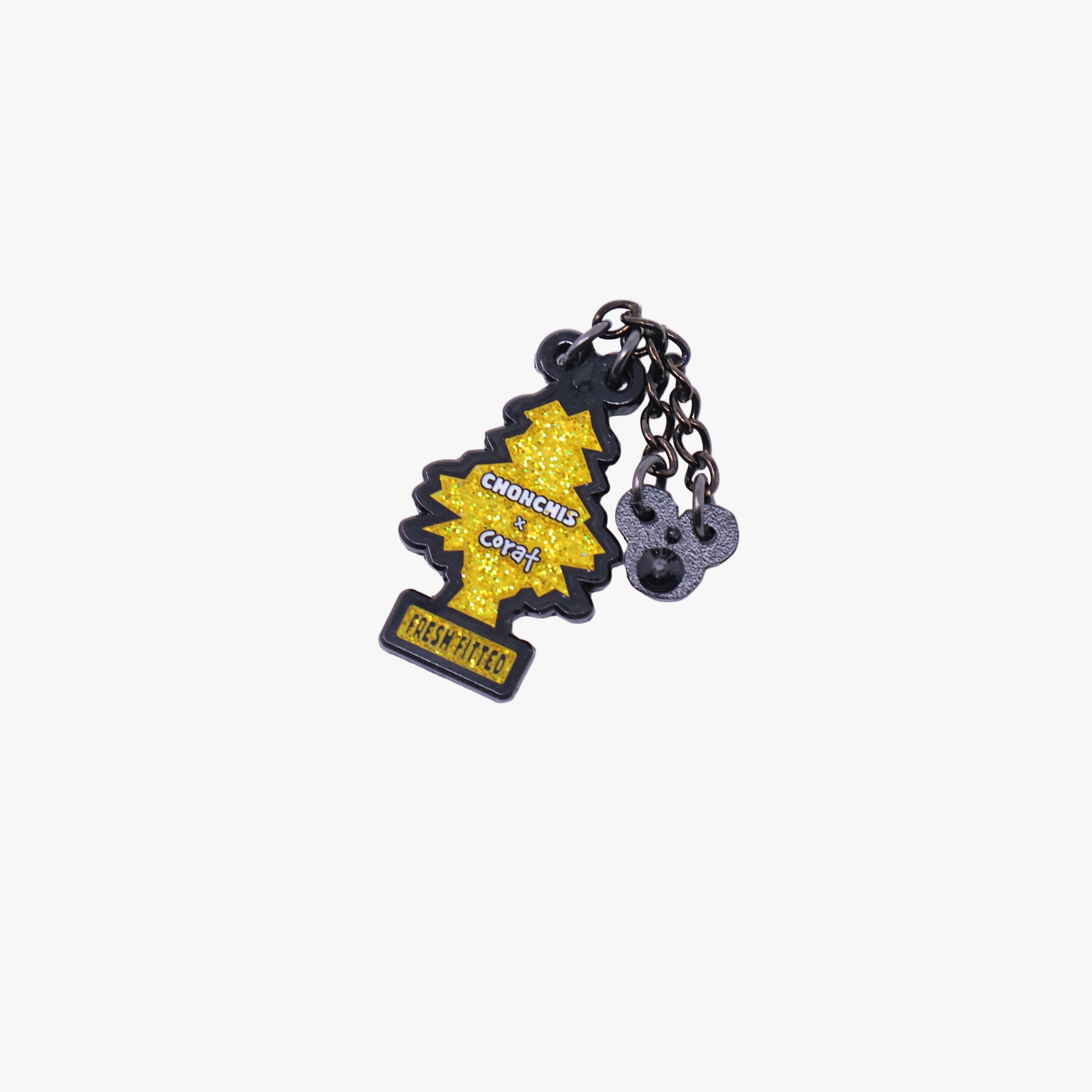 Conchis x Corat Gold Tree Chain Pin