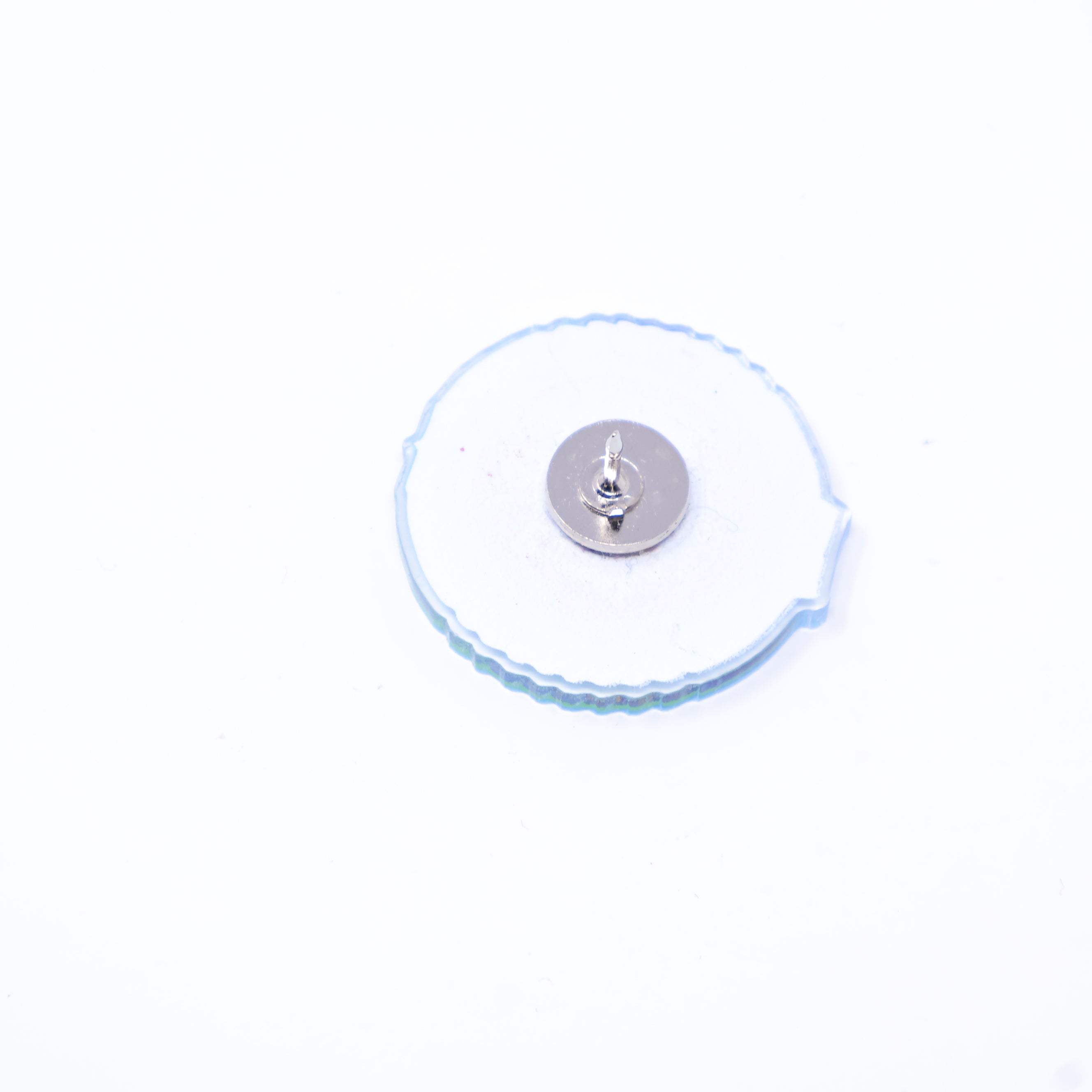 Acrylic Bubba Brimz Bubble Tape Graphic Pin