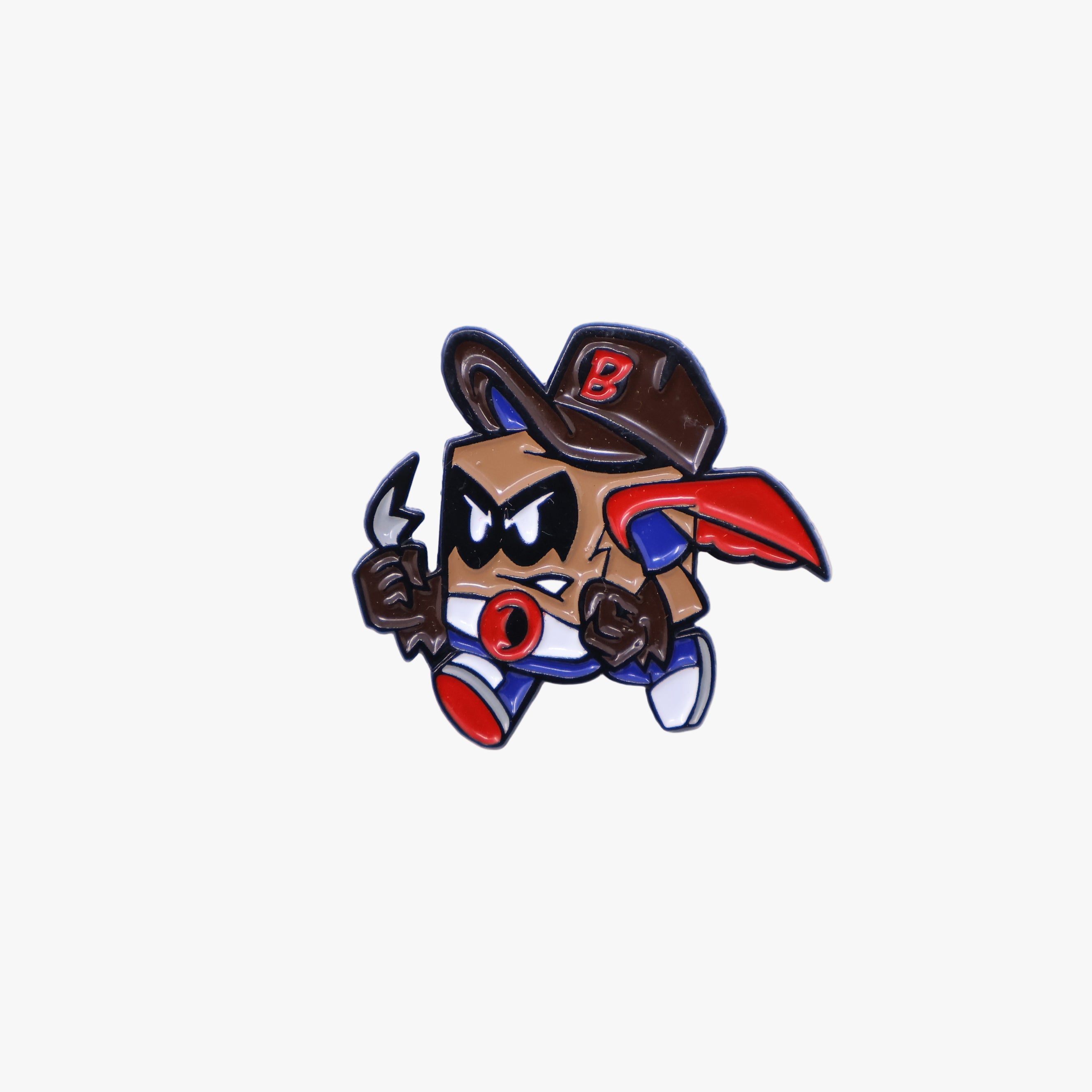 Shipping Box Graphic Pin