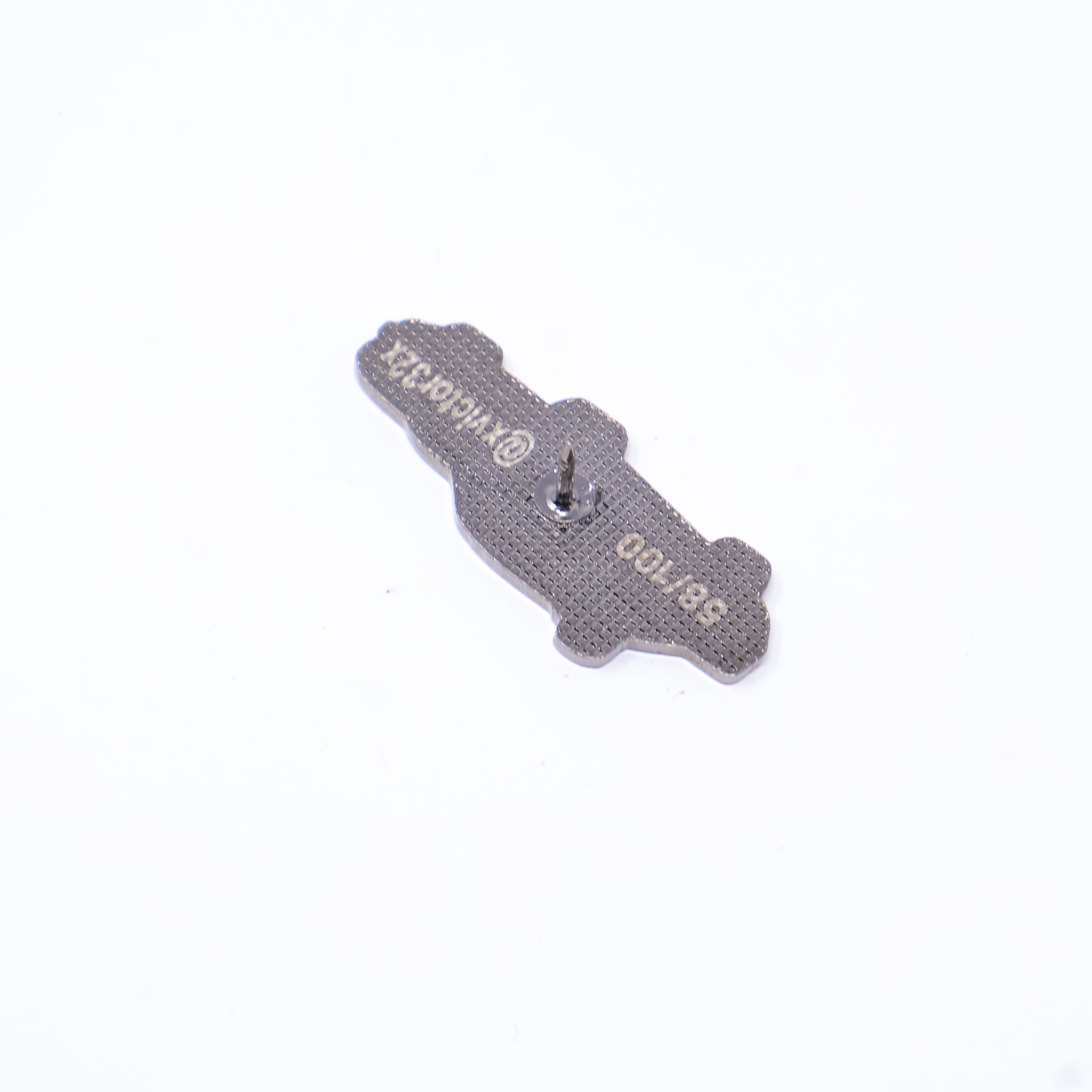 Blue Mustang Graphic Pin