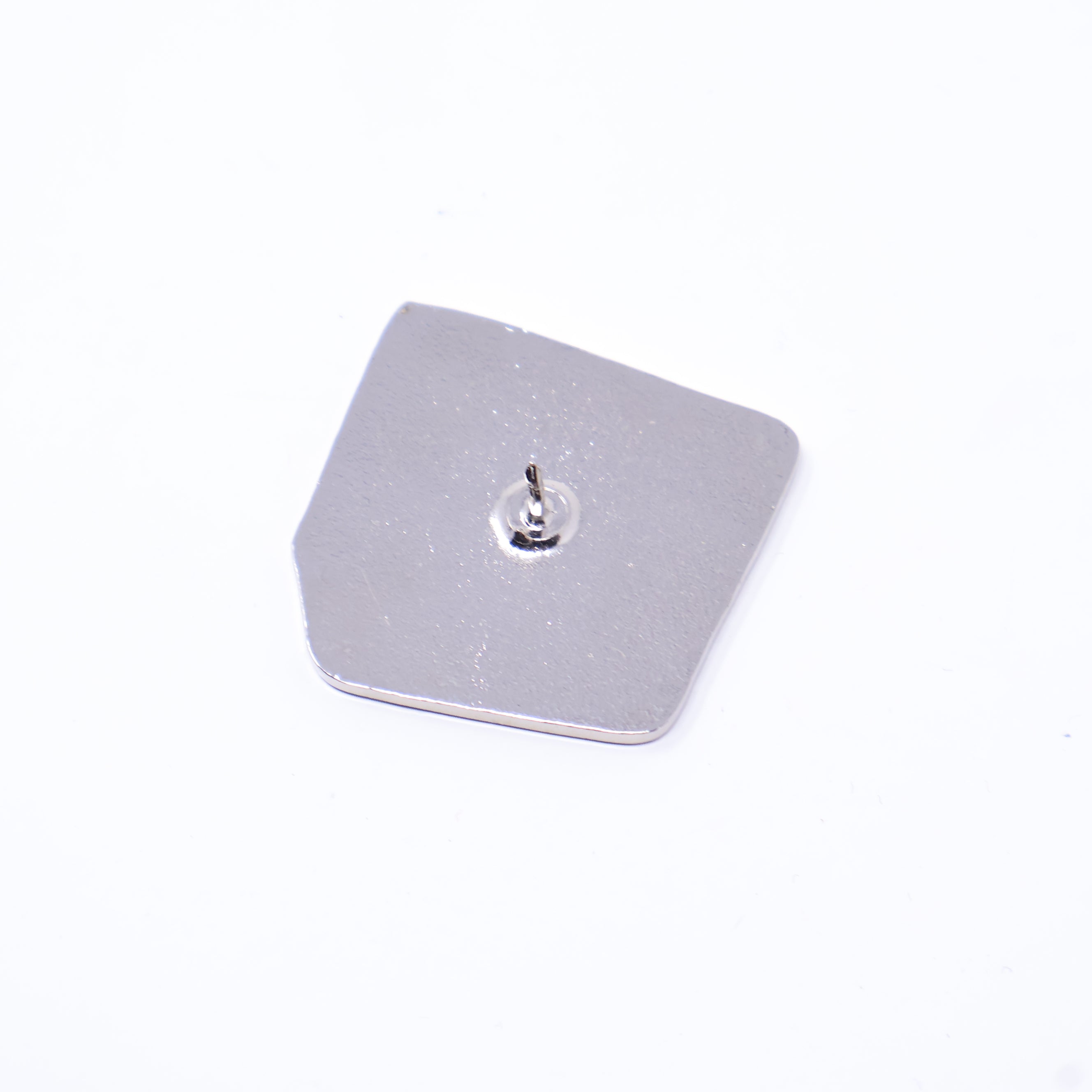 Blue Icecube Graphic Pin