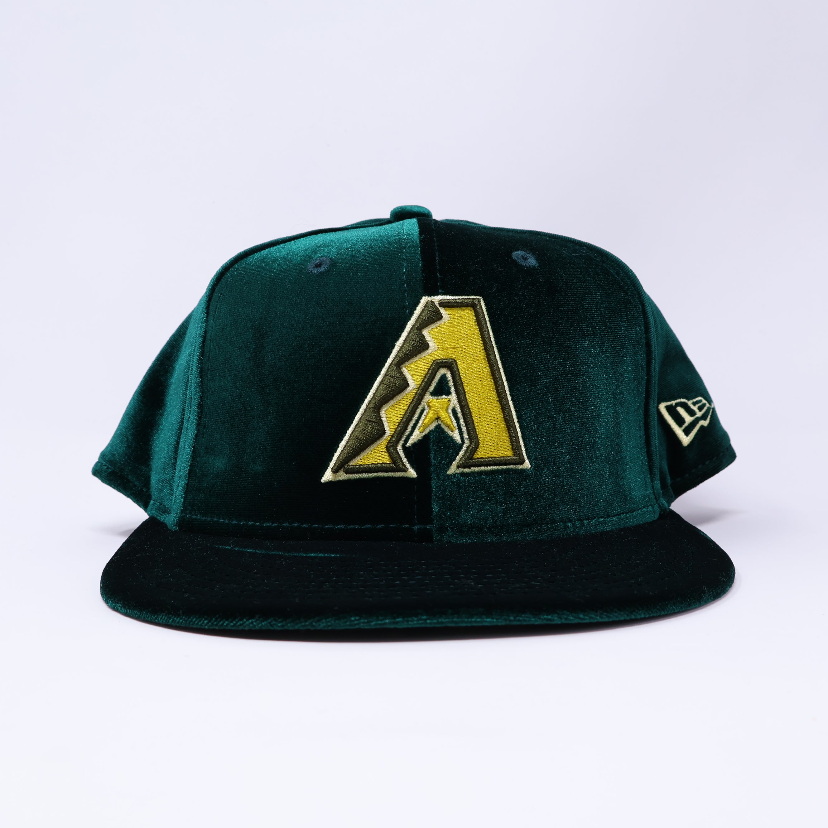 NWT 3/4 Green Arizona Diamondbacks Simple 59fifty New Era Fitted Hat Cap