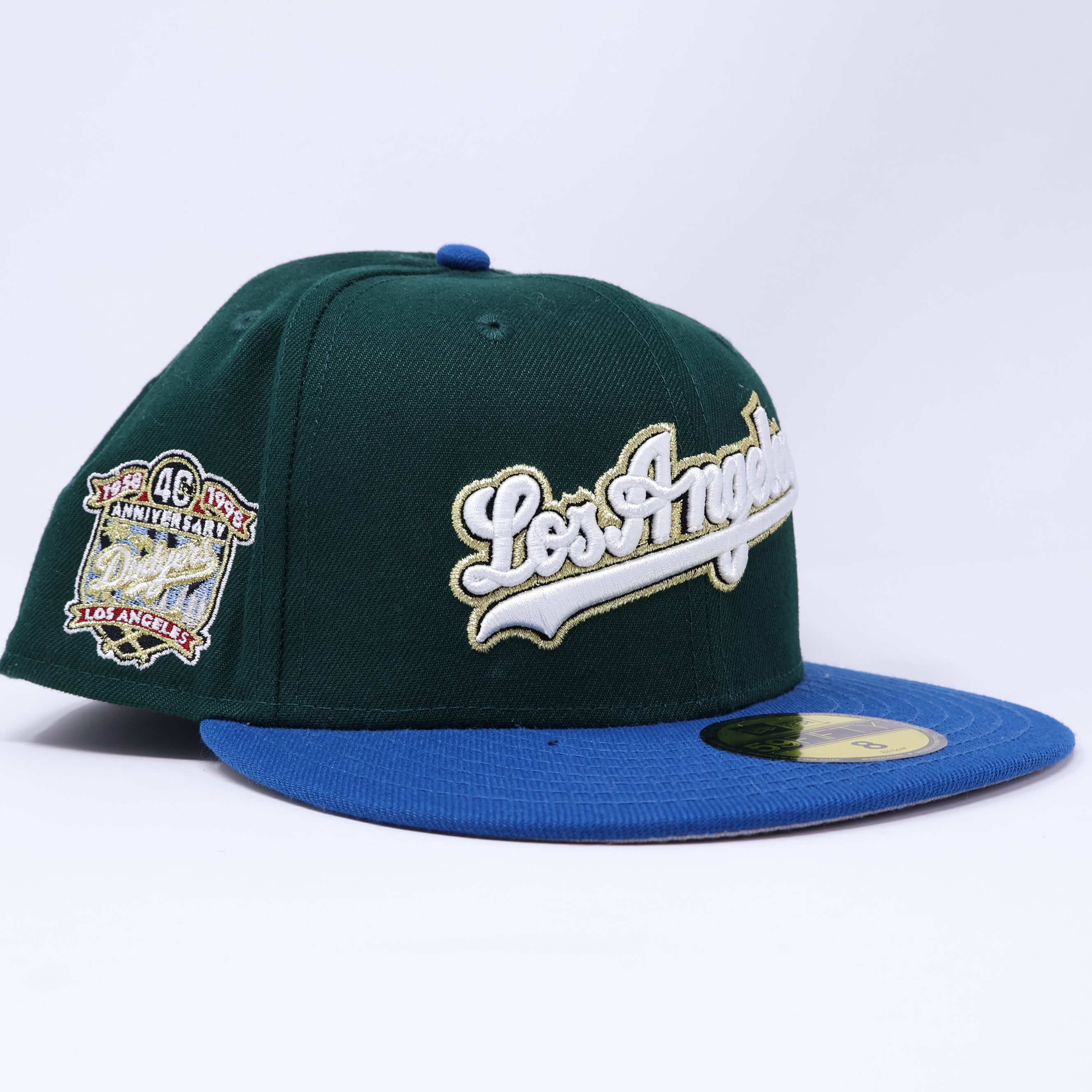 NWT 8 Los Angeles Dodgers 40th Anniversary 59fifty New Era Fitted Hat Cap