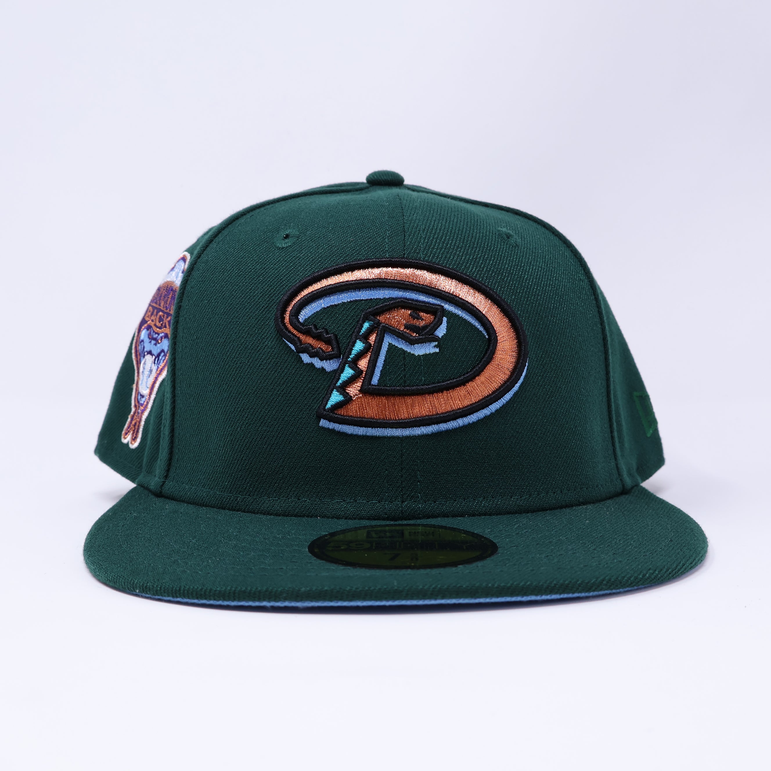 NWT 5/8 Green Arizona Diamondbacks 1998 Inaugural Season 59fifty New Era Fitted Hat Cap