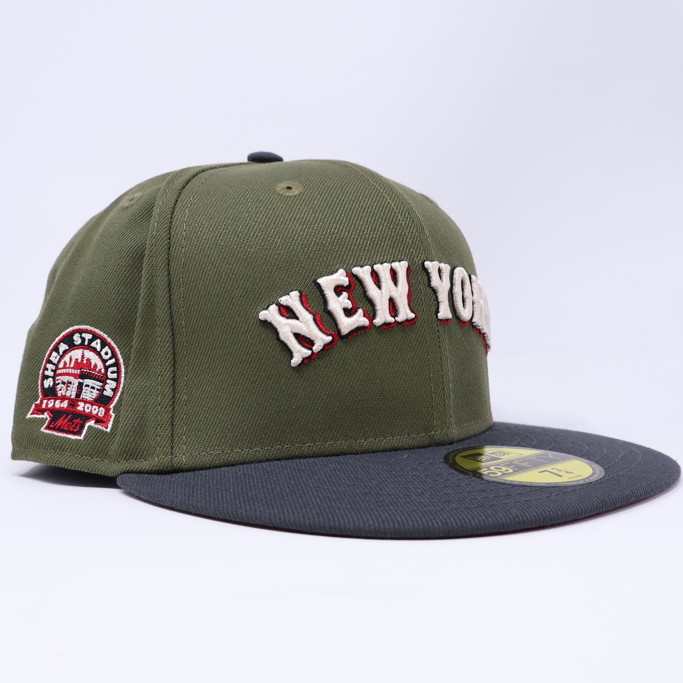 NWT 3/4 Green New York Mets Shea Stadium 59fifty New Era Fitted Hat Cap