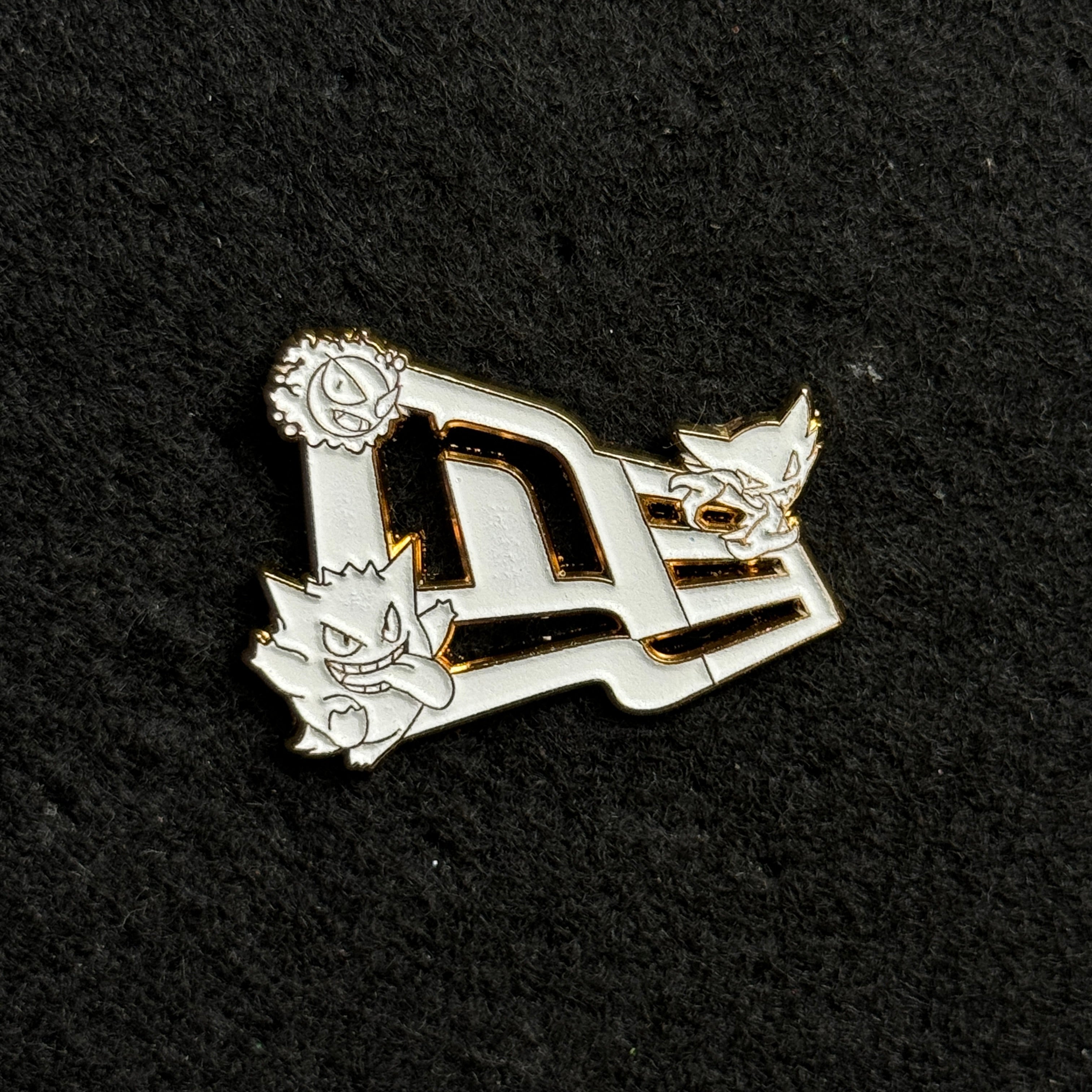 White Pokemon New Era Flag Pin