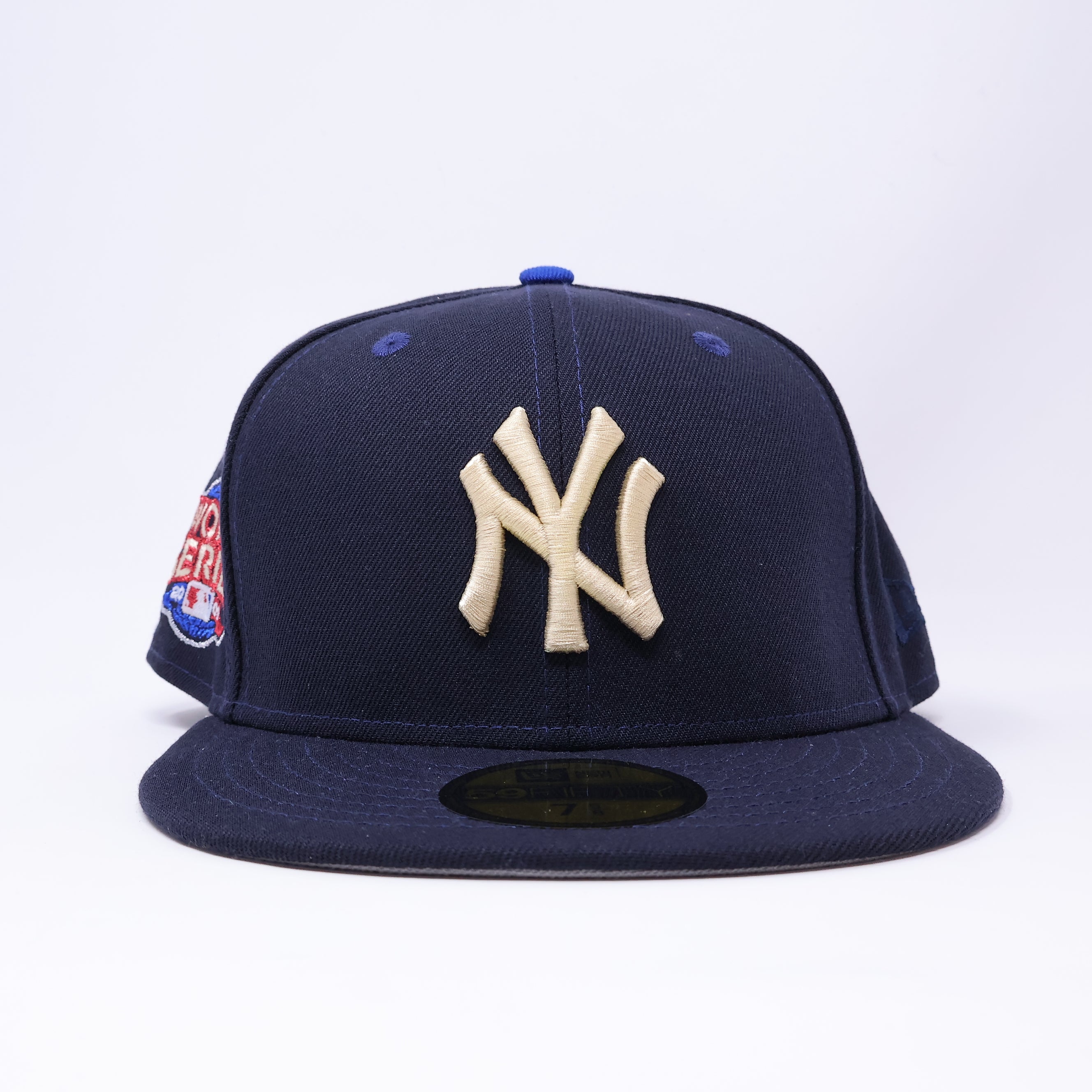 NWT 5/8 Navy New York Yankees 2009 World Series 59fifty New Era Fitted Hat Cap