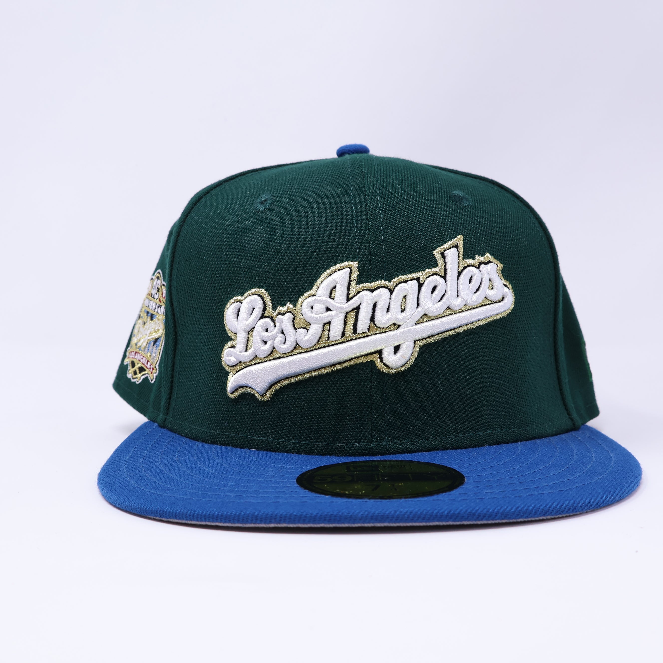 NWT 1/4 Green Los Angeles Dodgers 40th Anniversary 59fifty New Era Fitted Hat Cap